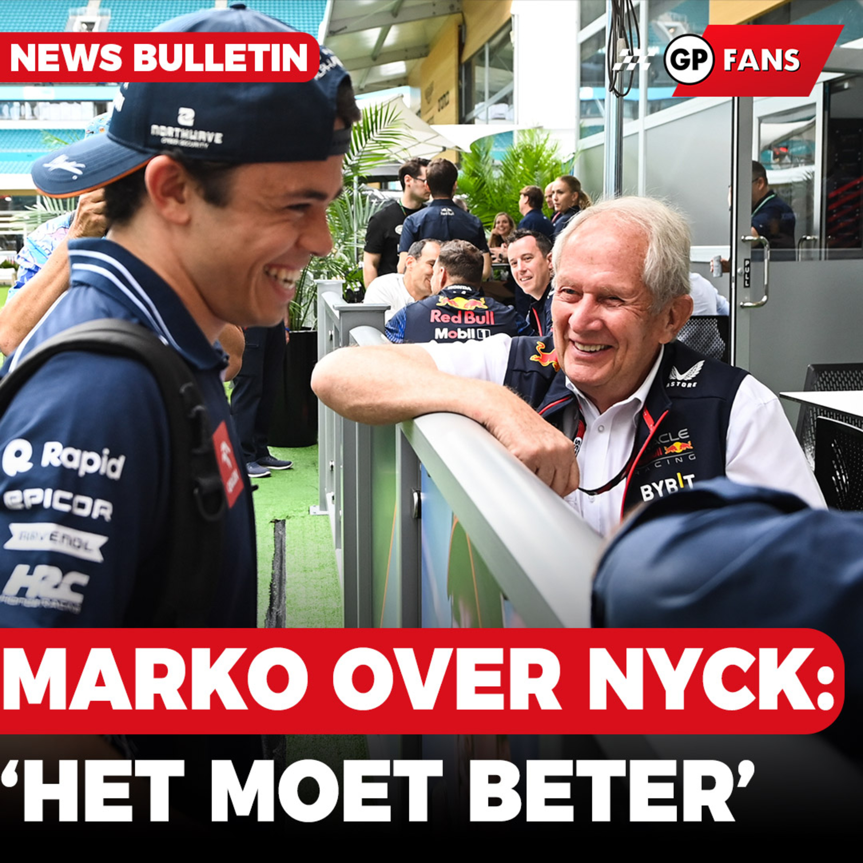Marko over De Vries: 'Hij heeft een gele kaart', Herbert blikt terug op Verstappen-boycot l News episode artwork