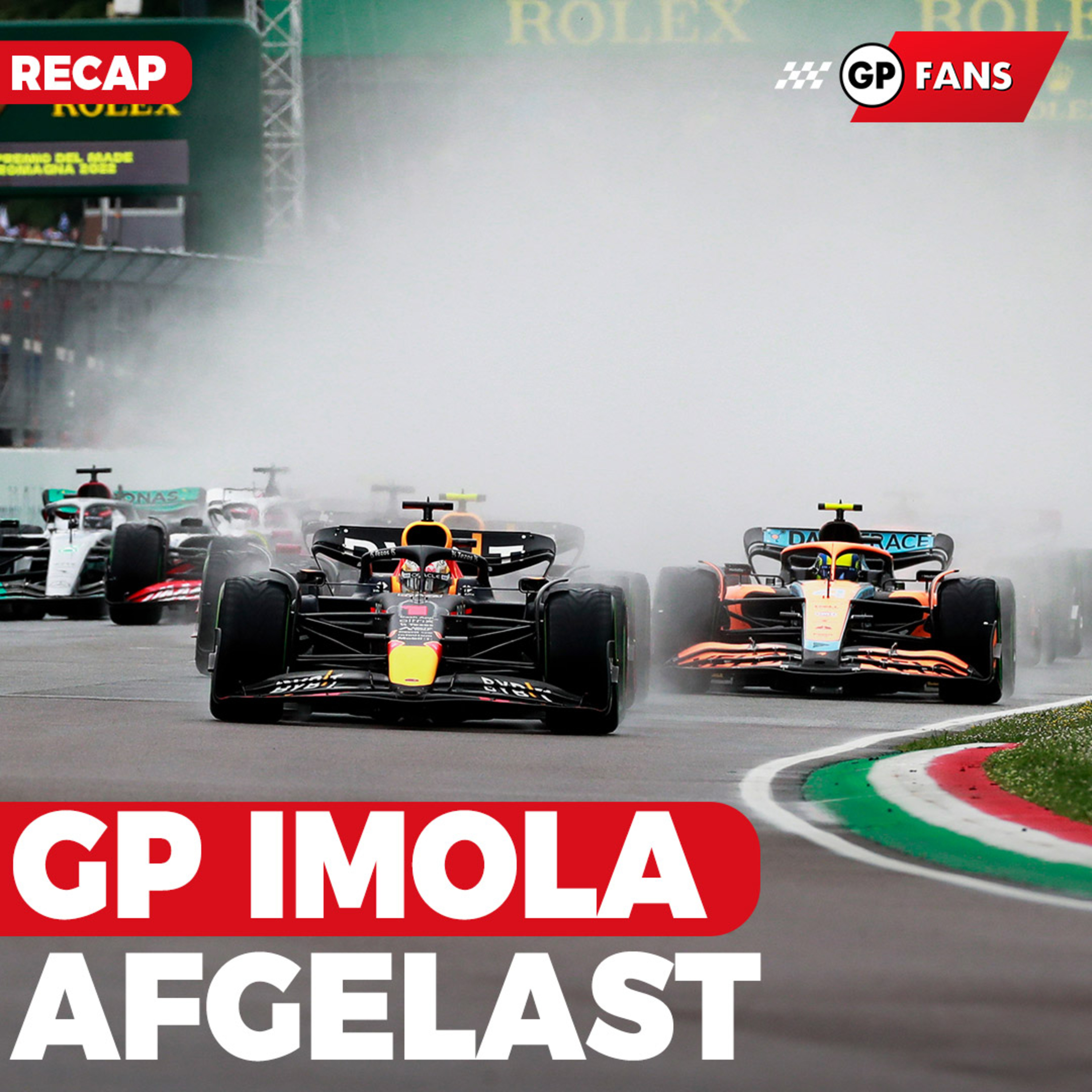 Grand Prix van Emilia-Romagna afgelast, Max Verstappen: 'Hulp is nodig in Imola' | GPFans Recap episode artwork