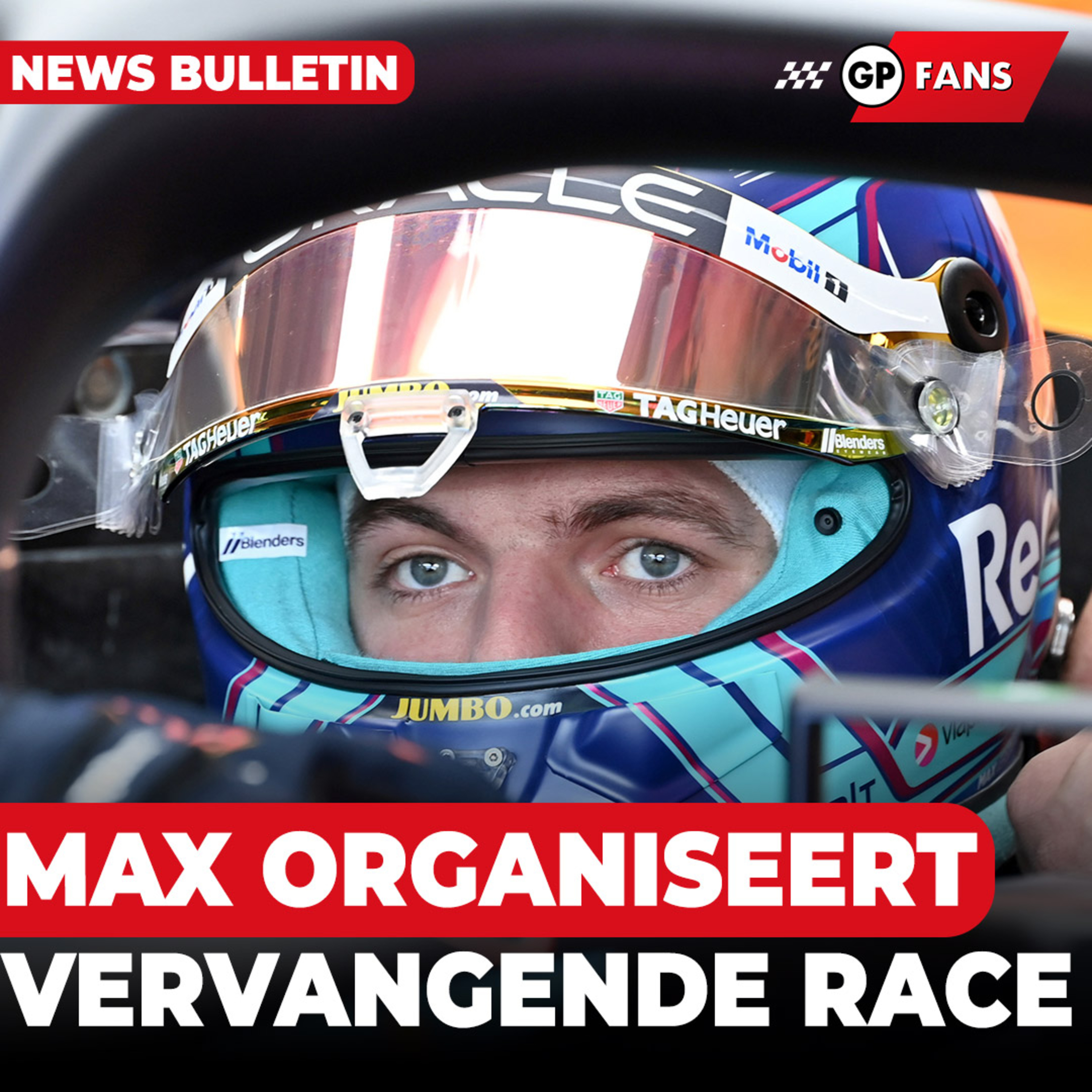 Max Verstappen organiseert vandaag vervangende race met o.a. Verschoor | GPFans News episode artwork