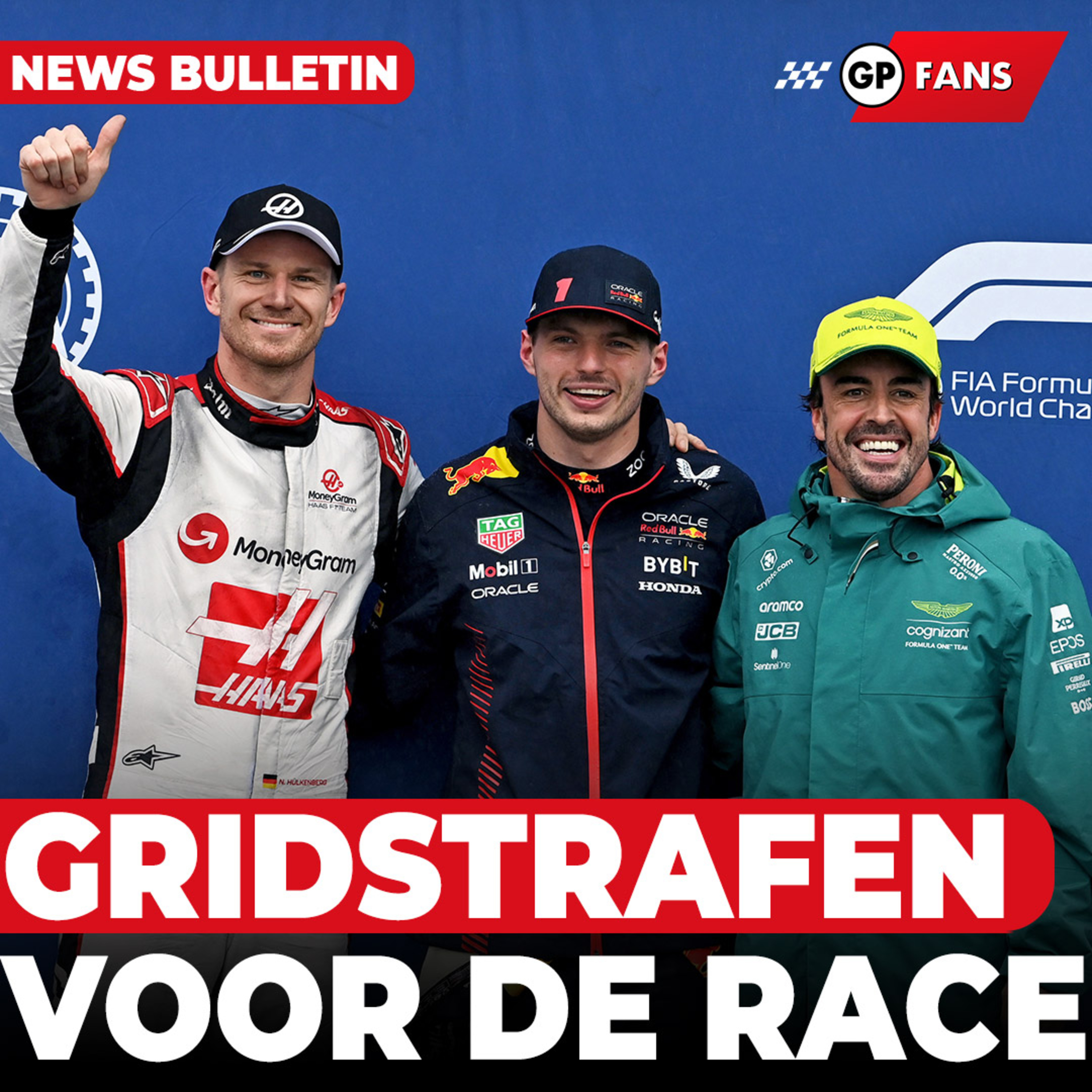 Gridstraffen voor Hulkenberg en meerdere coureurs tijdens F1 Canada | GPFans Race Day episode artwork