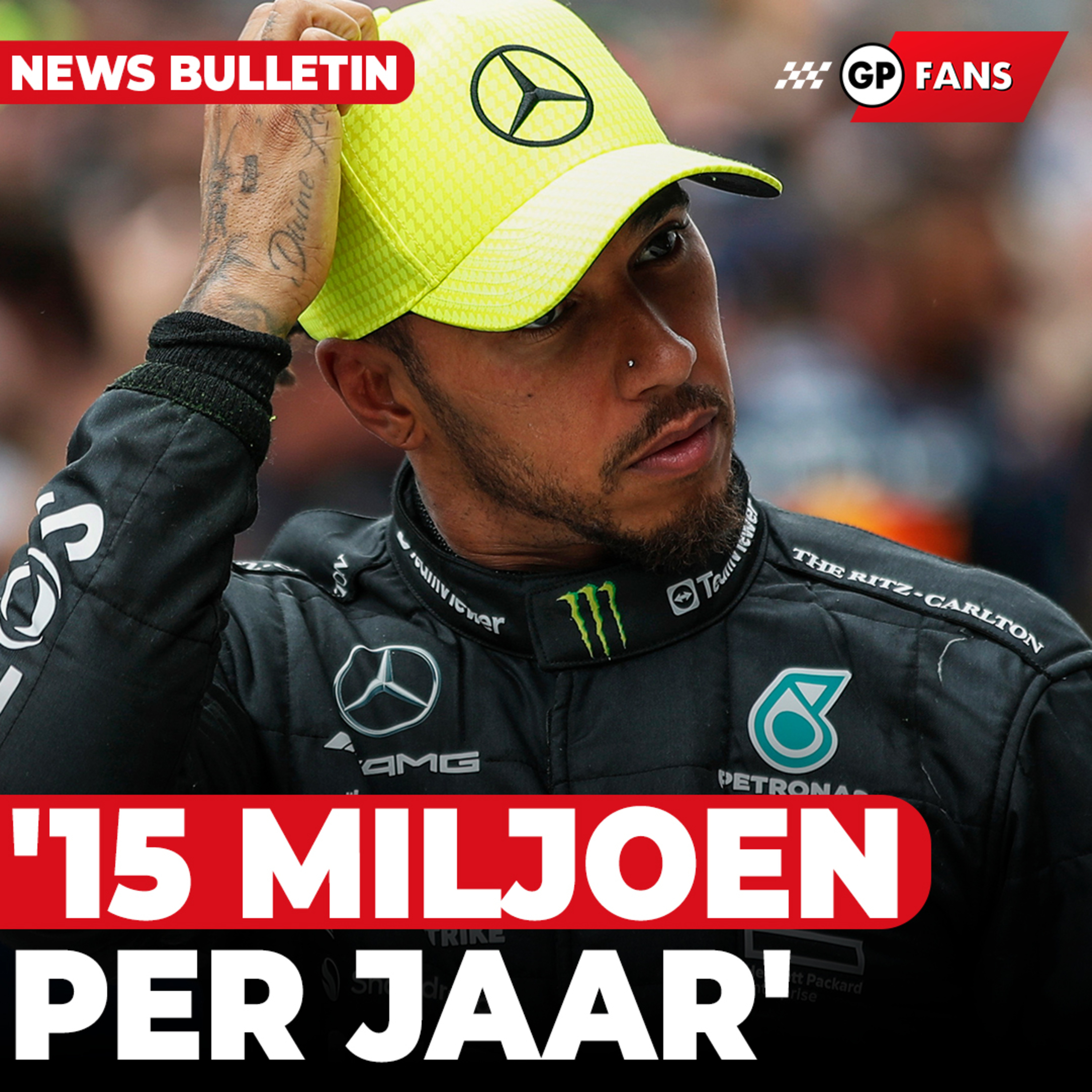 'Wereldtitels Verstappen kosten Hamilton 15 miljoen per jaar' | GPFans News episode artwork