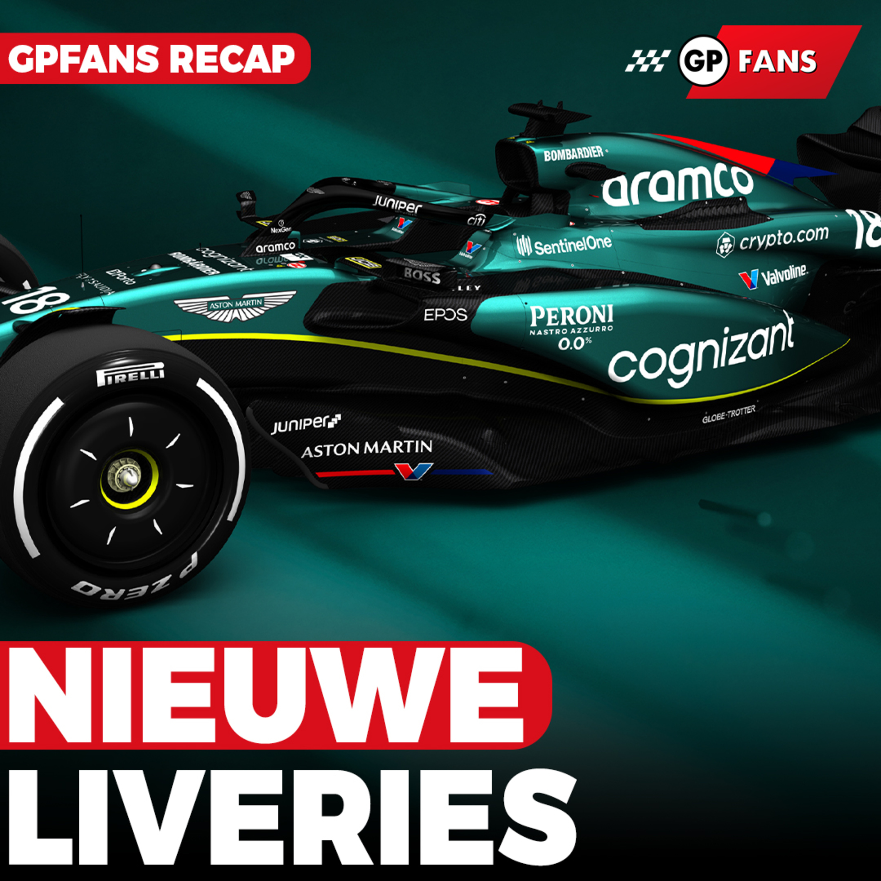 Verstappen ziet gevaarlijkere plekken dan Spa, nieuwe livery McLaren en Aston Martin | GPFans Recap episode artwork