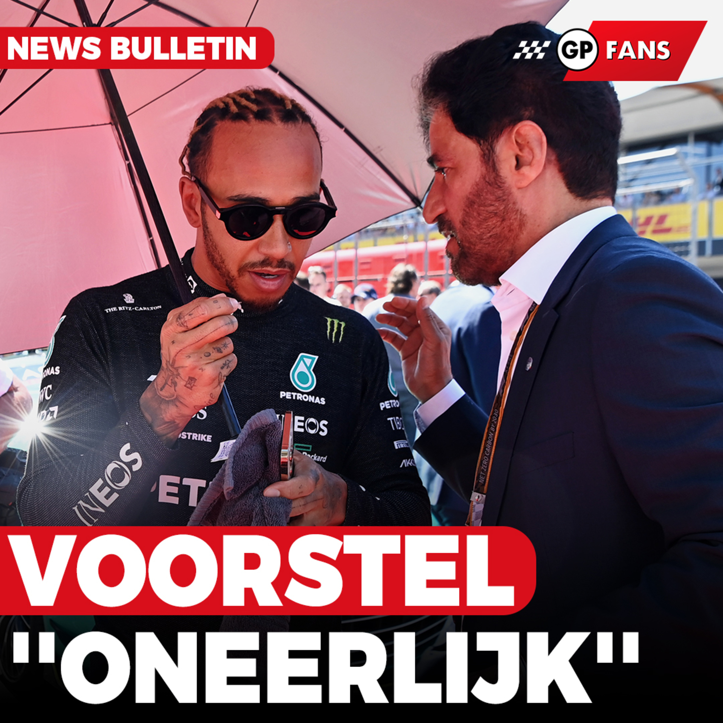 FIA-president wijst voorstel Hamilton om Red Bull aan te pakken af: ''Oneerlijk'' | GPFans News episode artwork