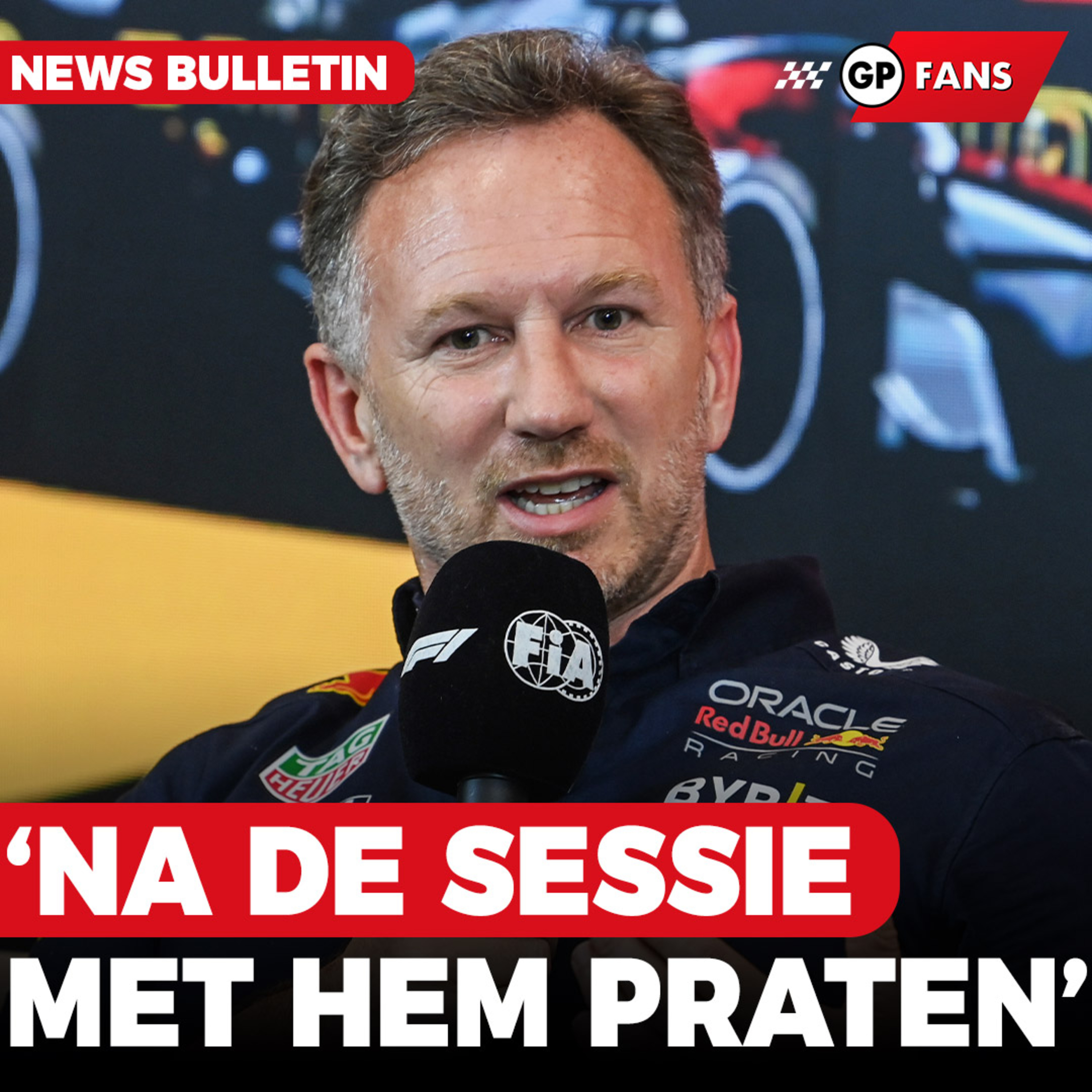 Horner spreekt van "frustrerende" crash Pérez: 'Na de sessie met hem praten' | GPFans News episode artwork