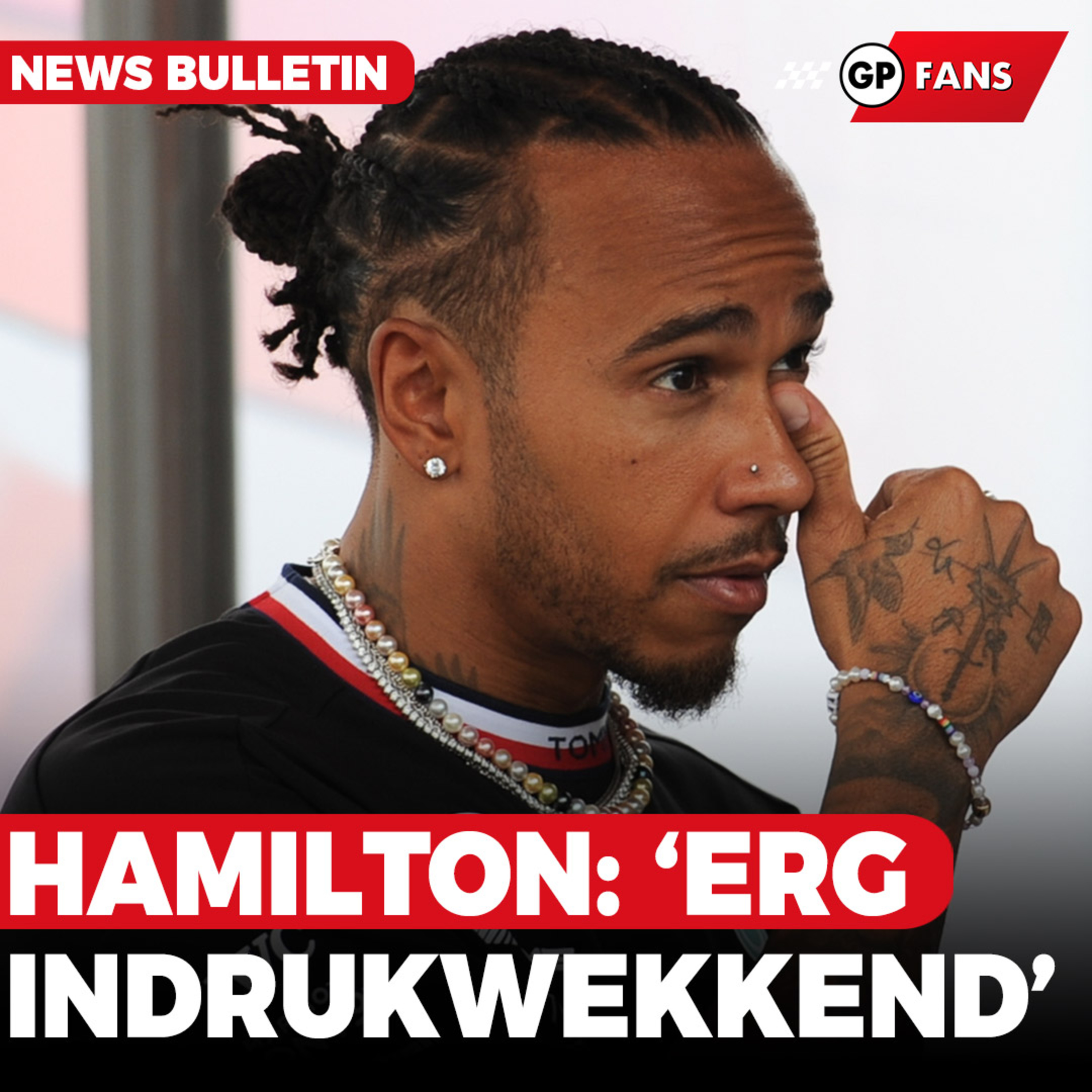 Hamilton ziet groot gat naar Verstappen: "Erg indrukwekkend", FIA deelt gridstraf uit | GPFans News episode artwork