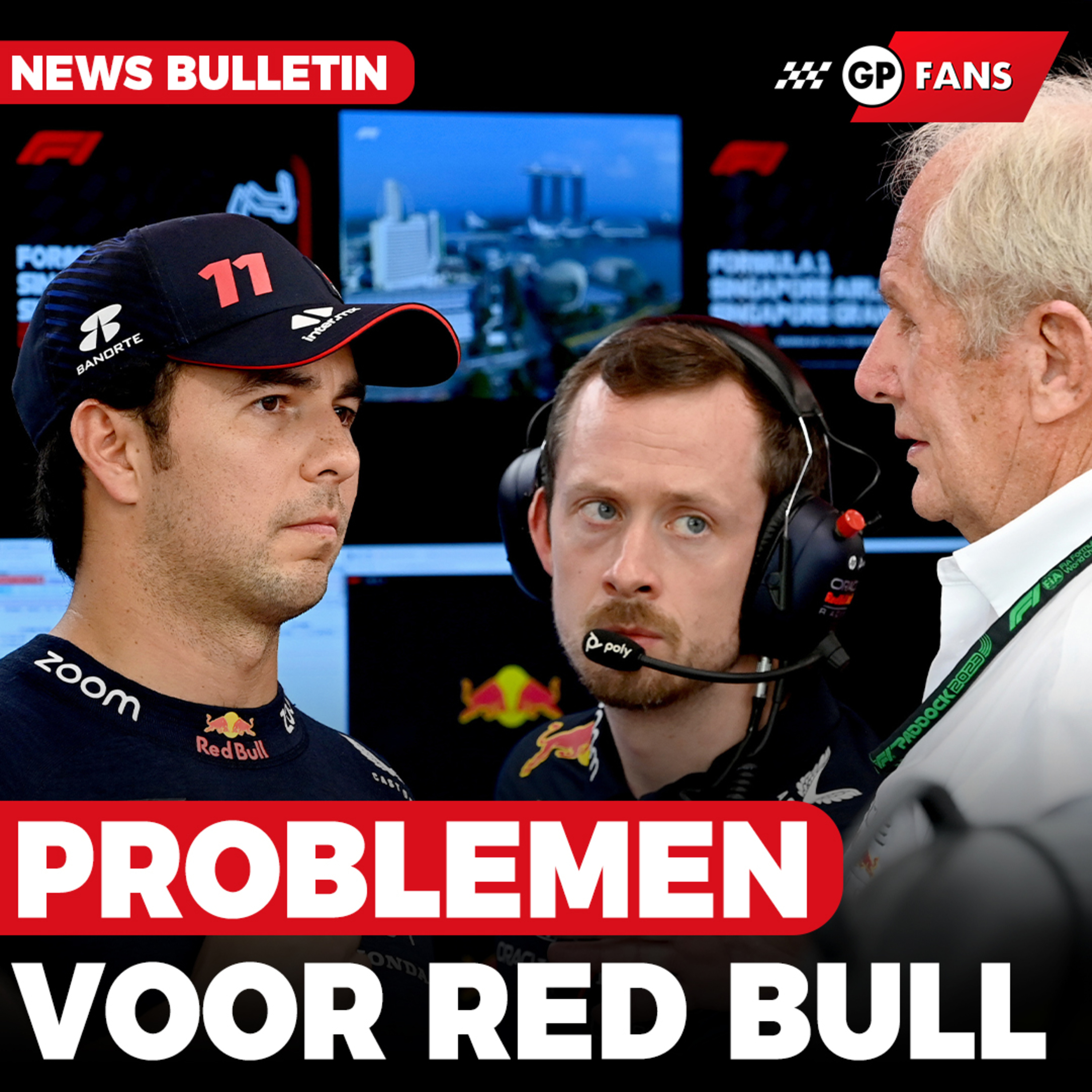 Problemen voor Red Bull in Singapore, Marko: 'Wereldtitel 2008 moet naar Massa' | GPFans News episode artwork