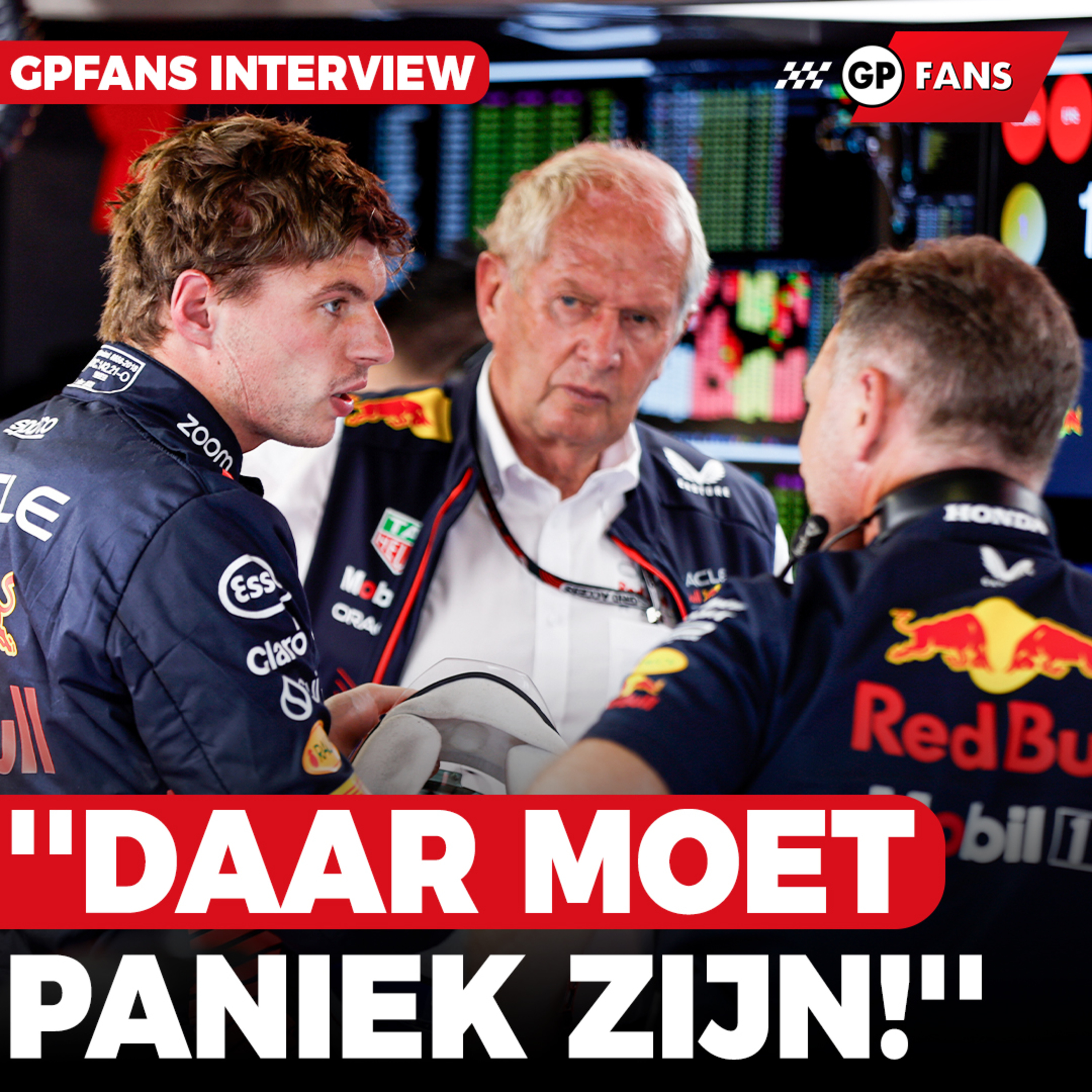 Coronel voorspelt drama voor Verstappen en Red Bull: ''Daar móet paniek zijn!'' | GPFans Interview episode artwork
