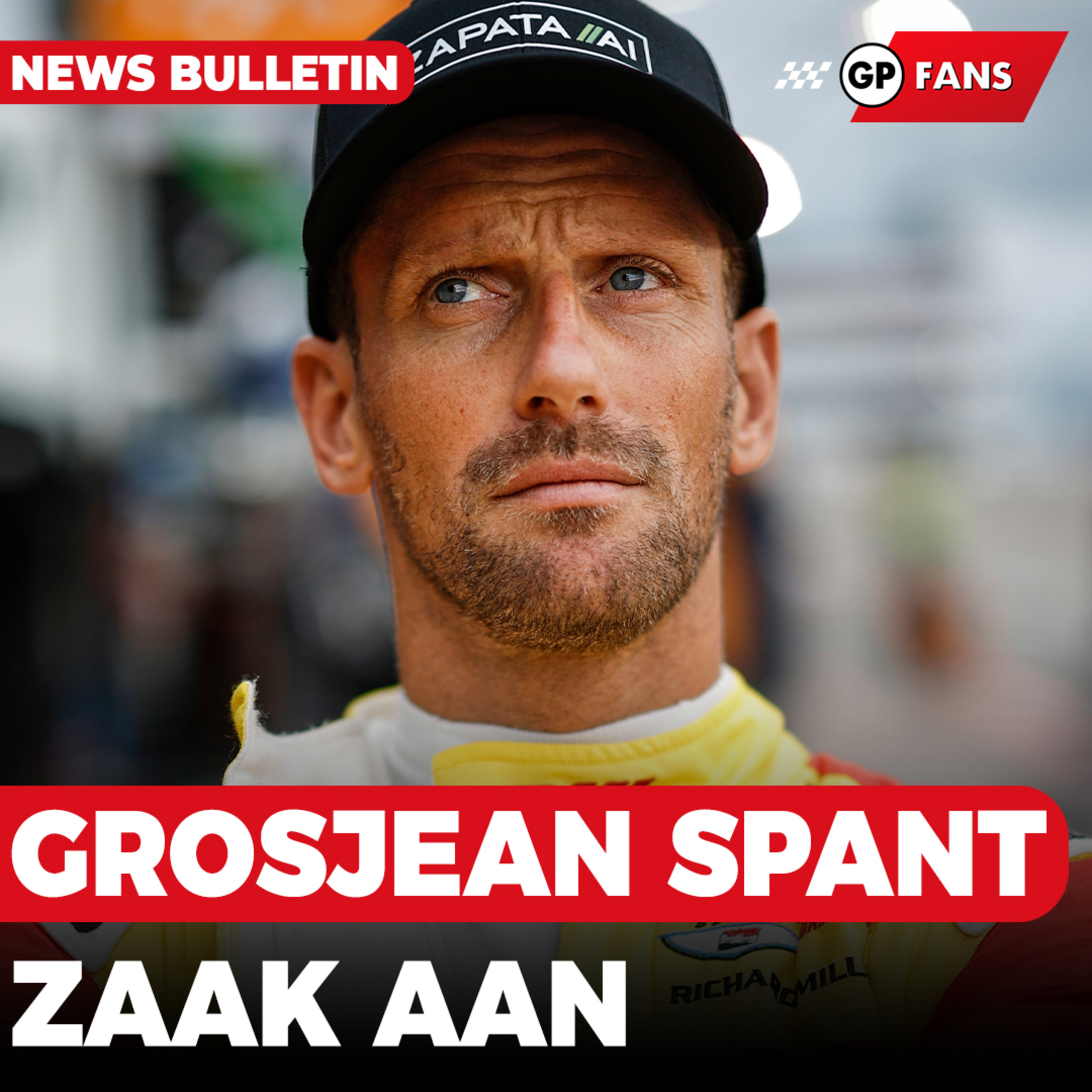 Voormalig F1-coureur Grosjean spant zaak aan tegen Andretti | GPFans News episode artwork