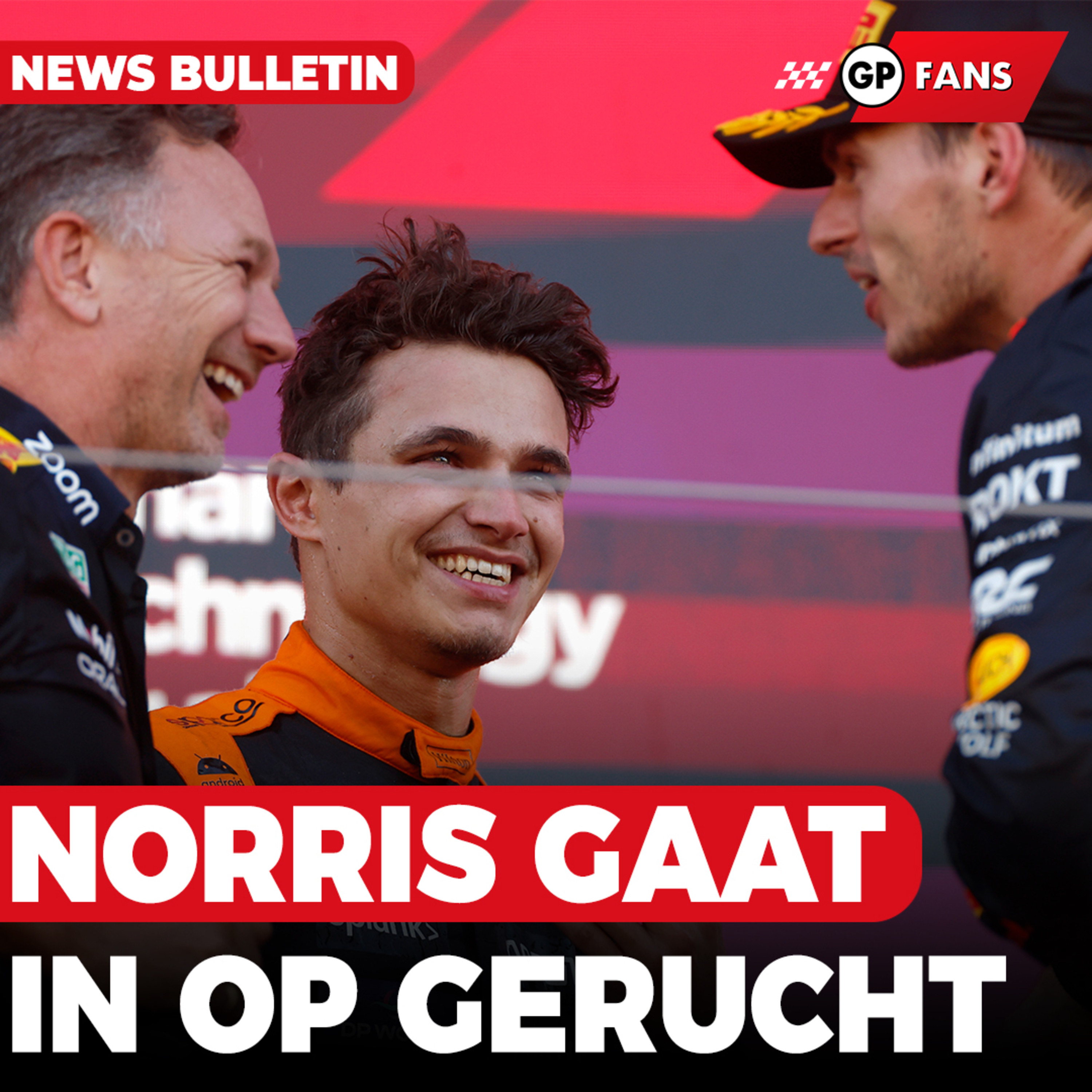 Verstappen klokt snelste tijd in Qatar, Norris gaat in op Red Bull gerucht | GPFans News episode artwork