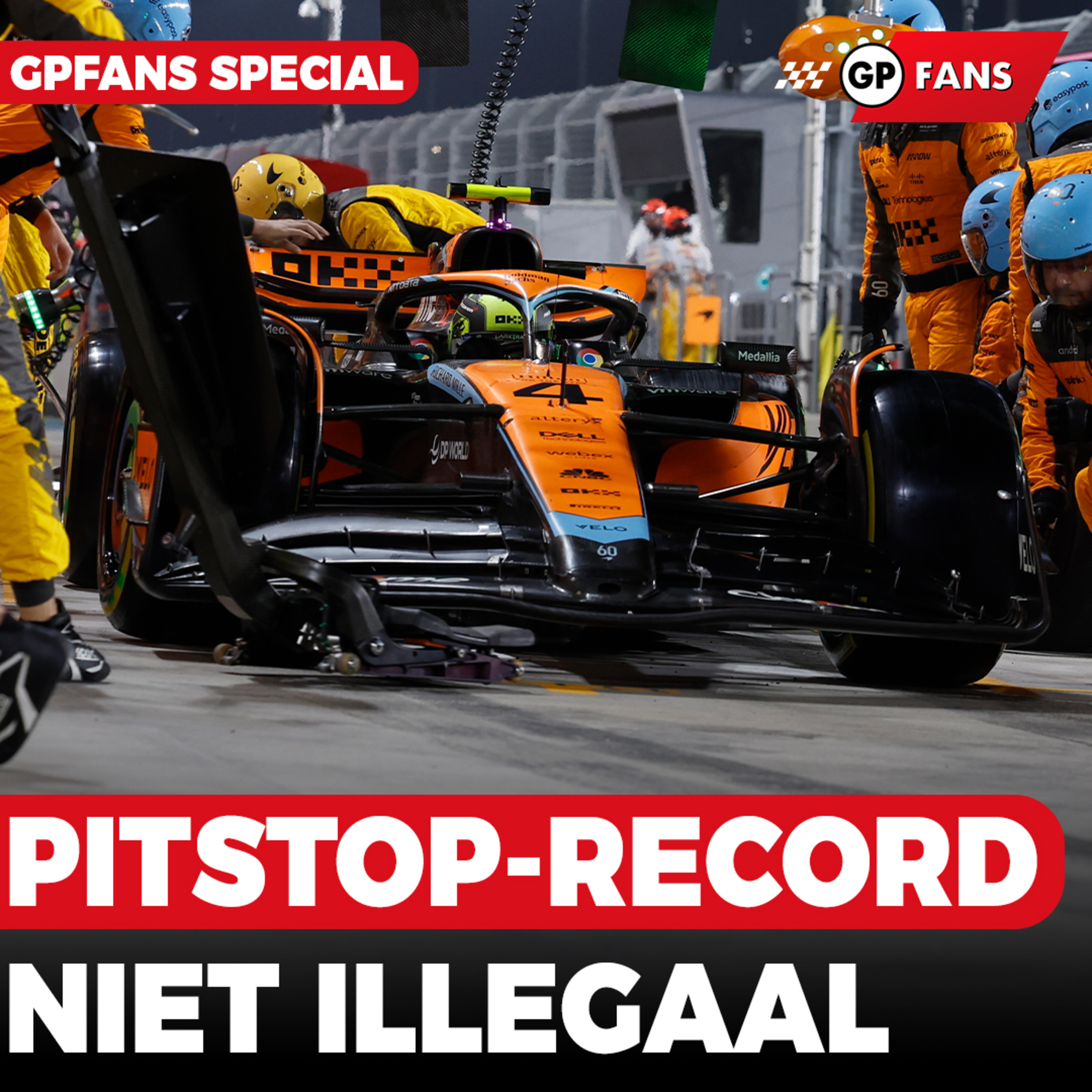 Waarom het pitstop-record van McLaren niet illegaal is | GPFans Special episode artwork
