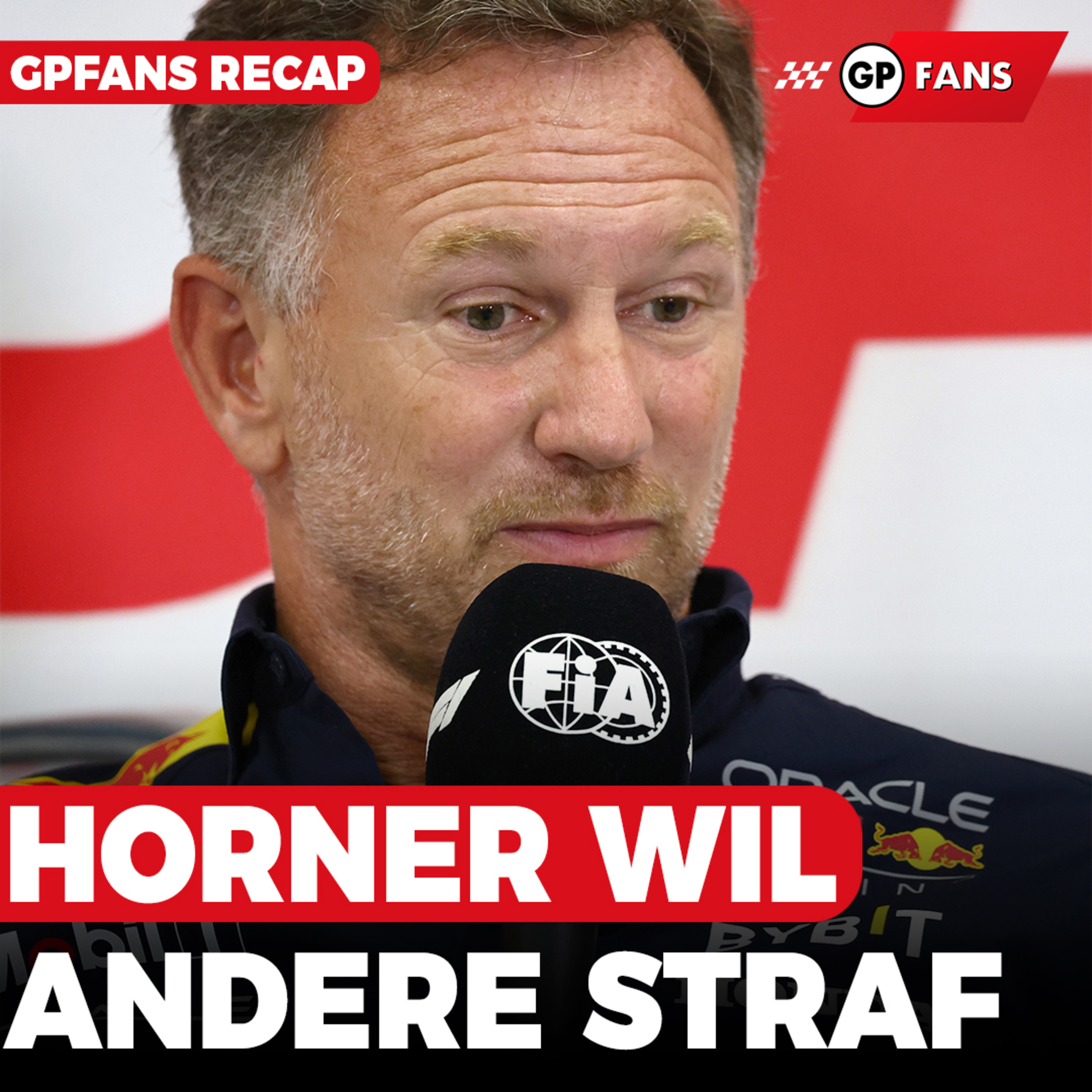 Horner wil andere straf, Haas bevestigt overstap naar Red Bull-concept | GPFans Recap episode artwork