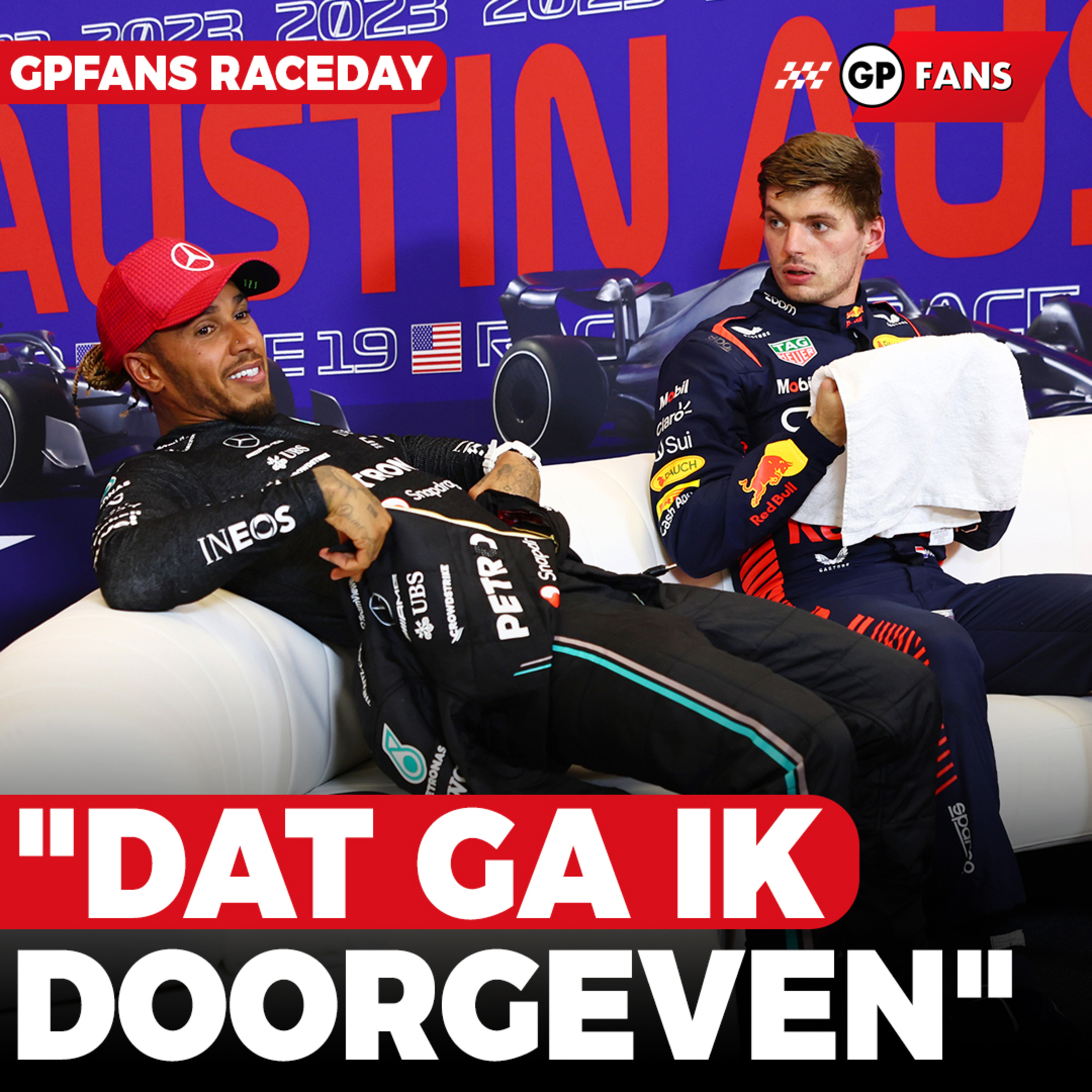 Hamilton deelt inzicht na bekijken RB19 van Verstappen: "Dat ga ik doorgeven aan mijn team" | GPFans Raceday episode artwork