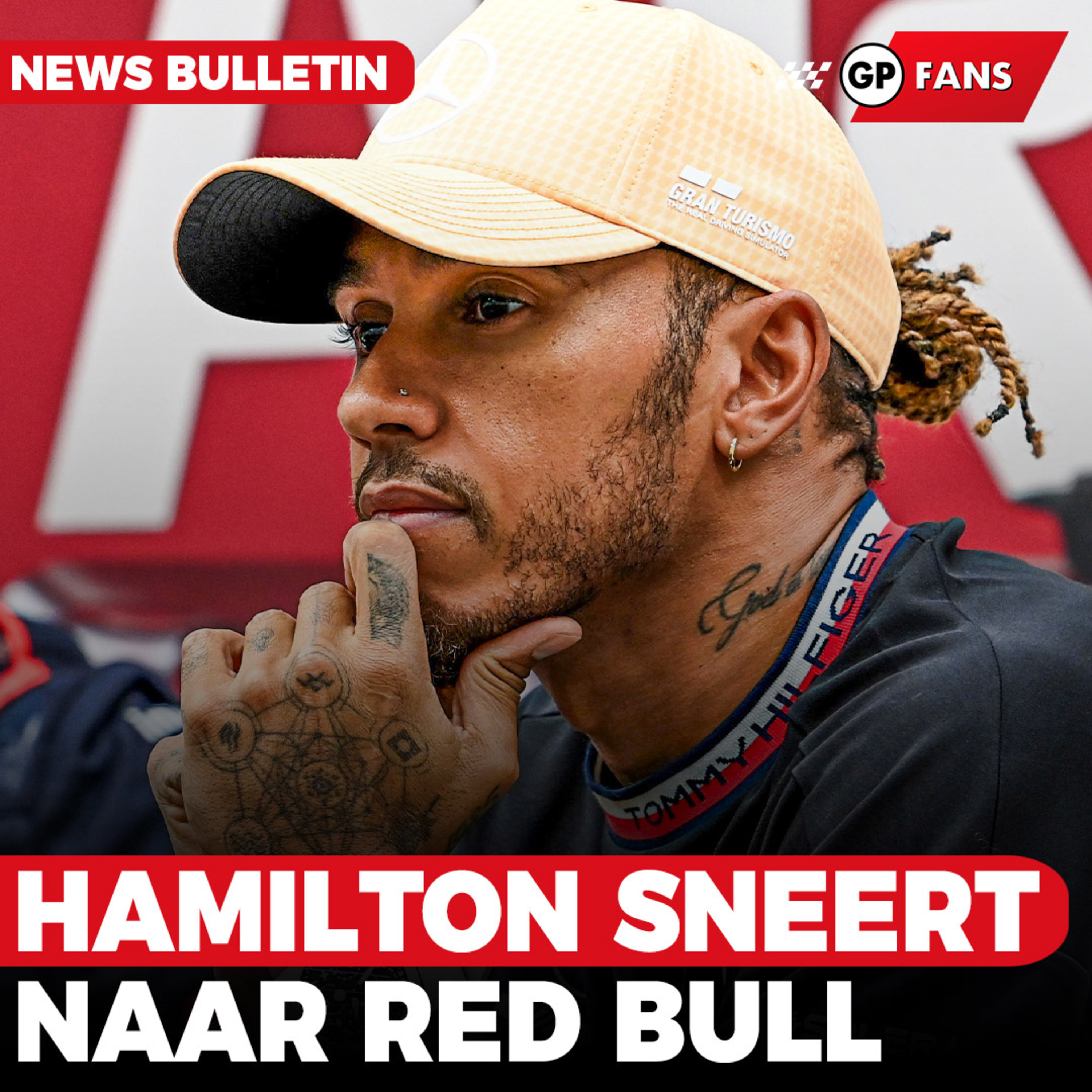Hamilton sneert naar Red Bull over Pérez: "Het team helpt hem totaal niet" | GPFans News episode artwork
