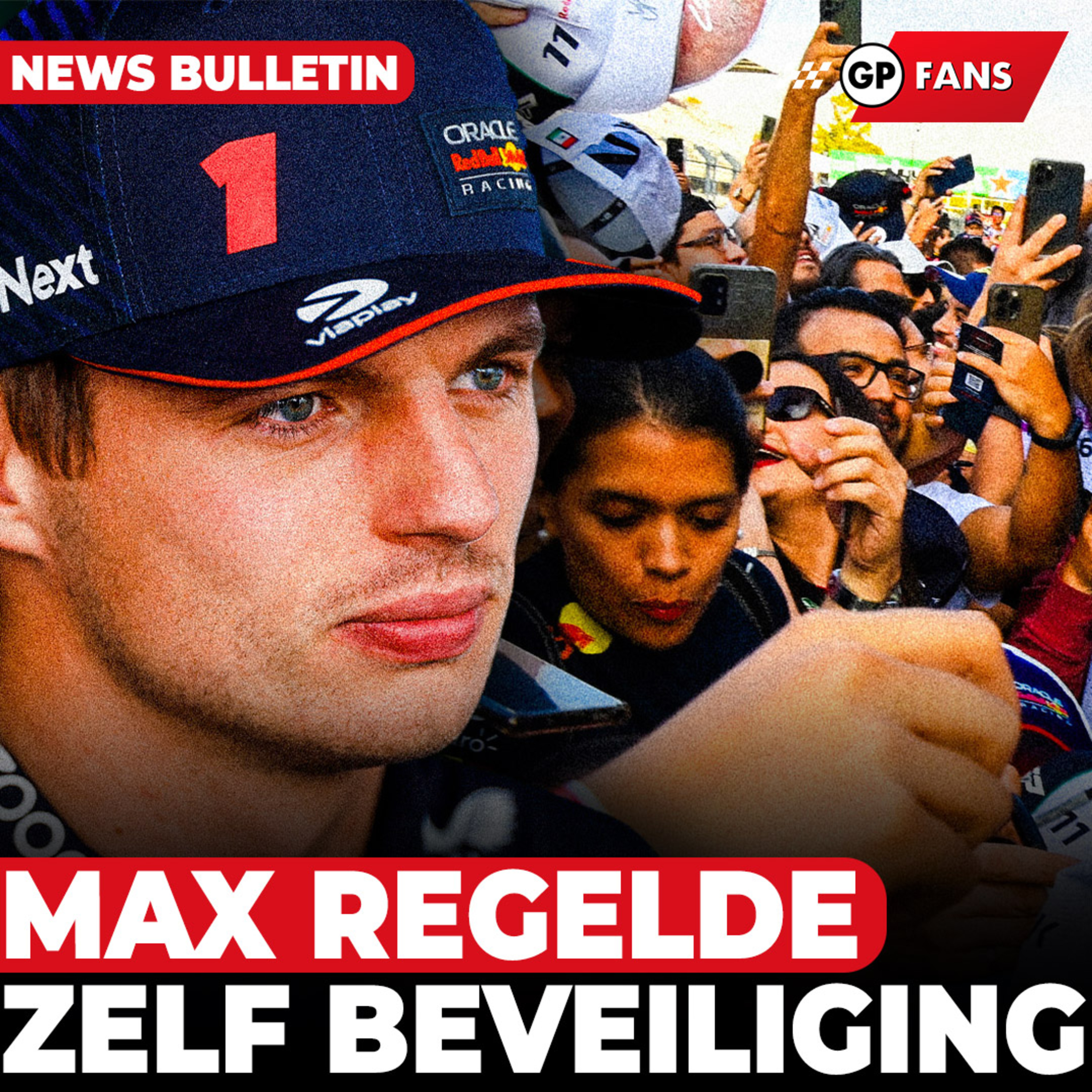 Verstappen doet onthulling over beveiligers, Sainz hydraulische problemen l GPFans News episode artwork