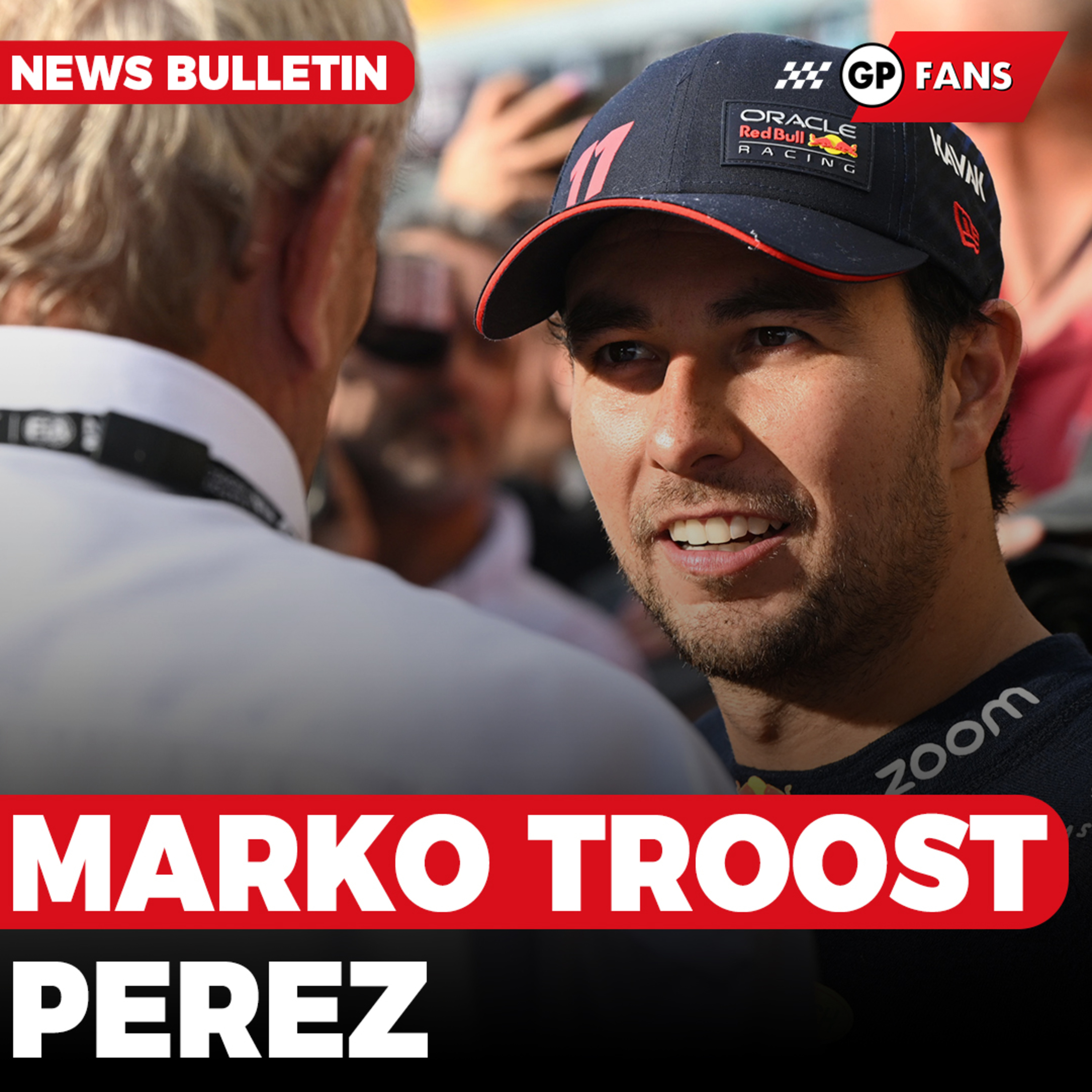 Marko troost Pérez: ''Alles is duidelijk voor 2024'', fan ontvangt levenslang verbod | GPFans News episode artwork