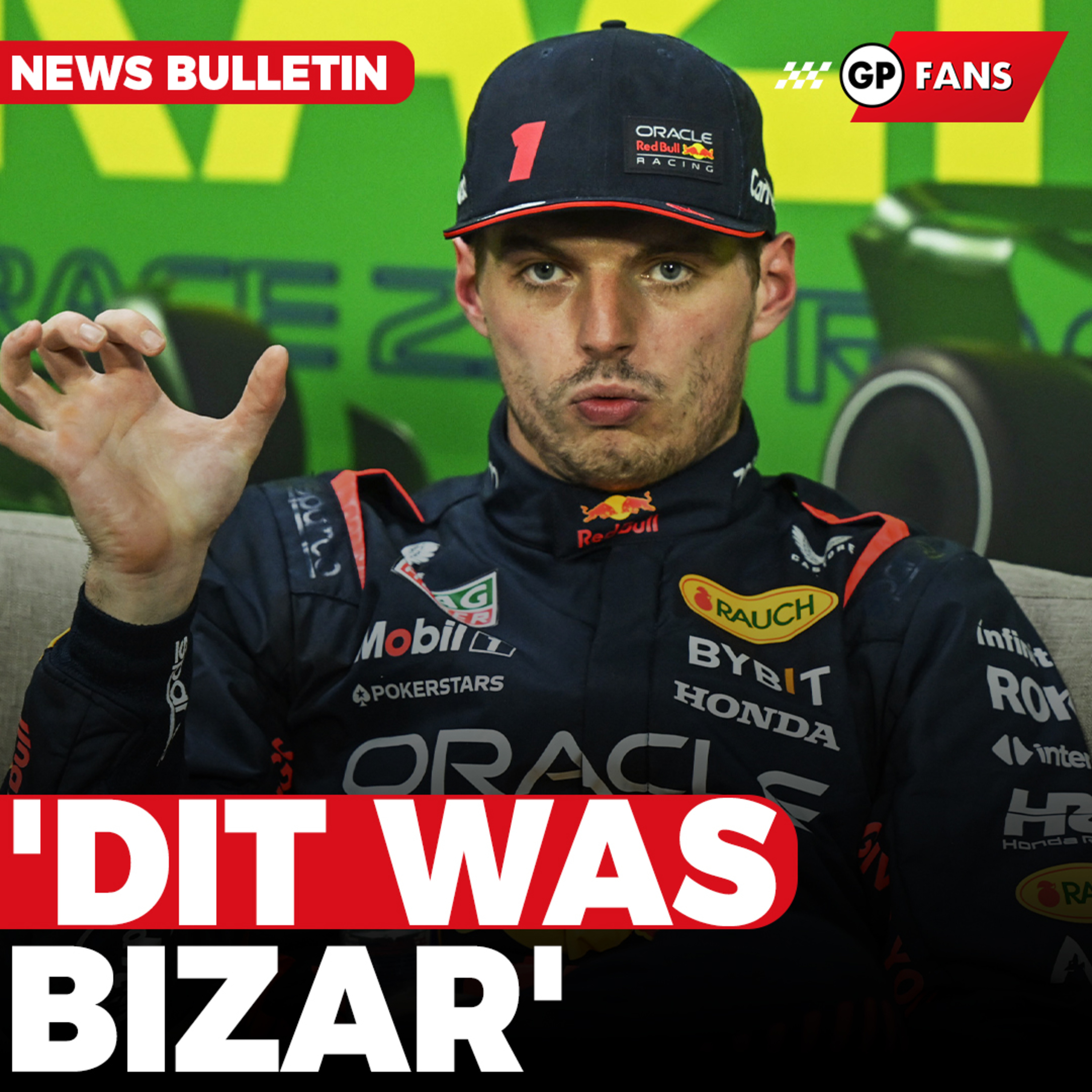 Verstappen over storm in São Paulo: 'Dit was bizar', deel van tribune stort in | GPFans News episode artwork