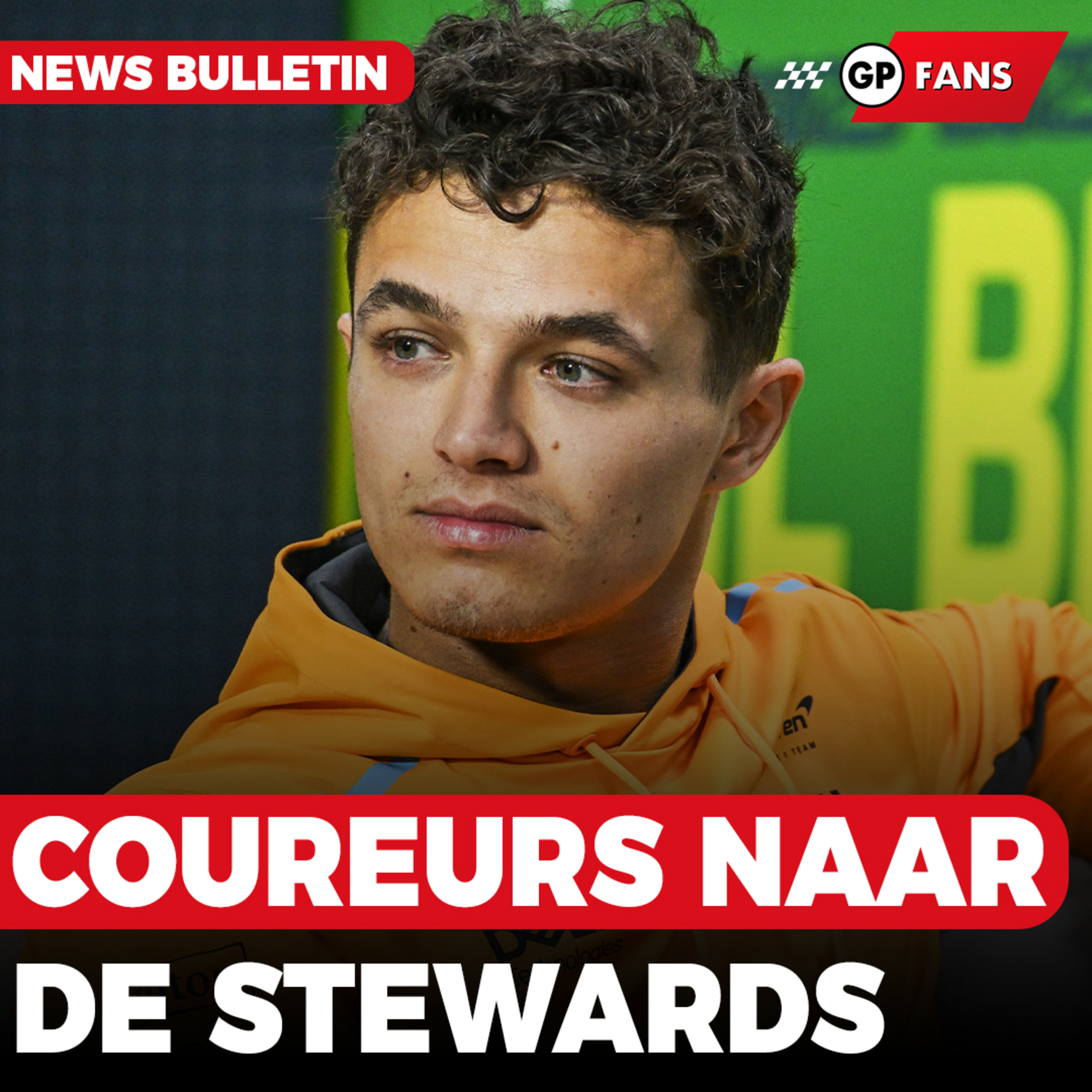 Coureurs naar de stewards door rode vlag, Verstappen mist pole door 'geen focus' | GPFans News episode artwork