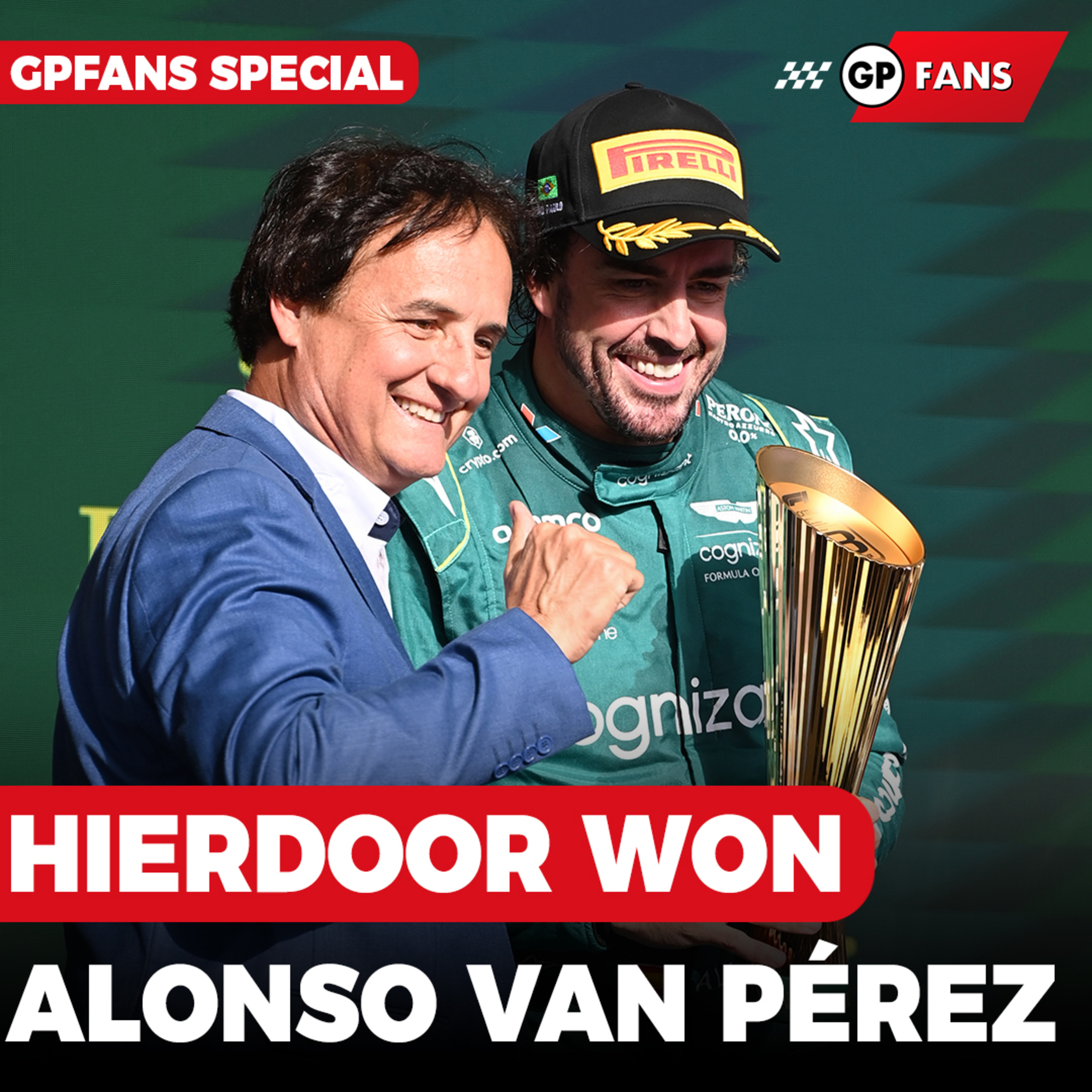 Hierdoor won Fernando Alonso van Sergio Pérez | GPFans Special episode artwork