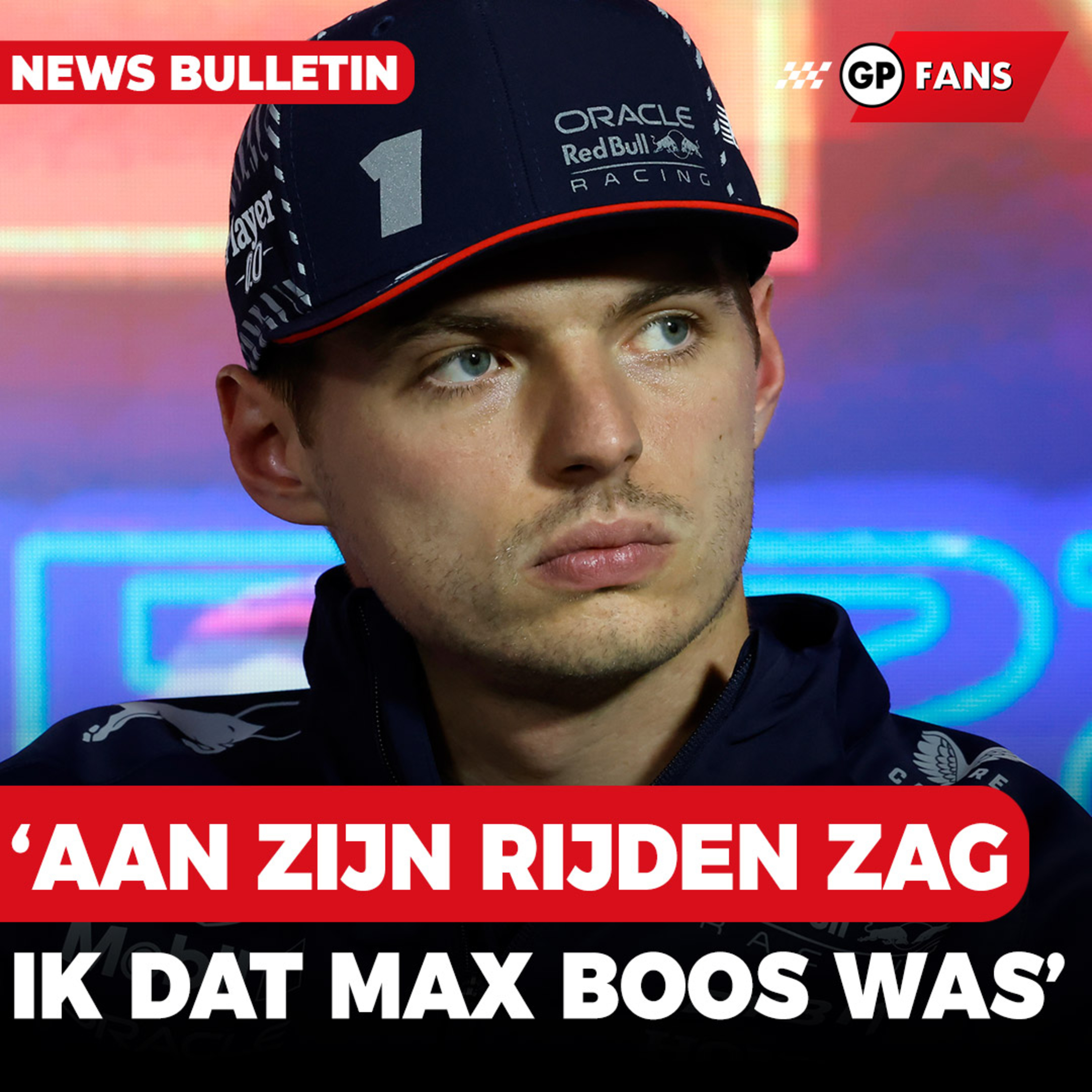 Jos Verstappen zag 'boze' Max in Vegas: 'Hij was niet blij met die straf' | GPFans Race Day episode artwork