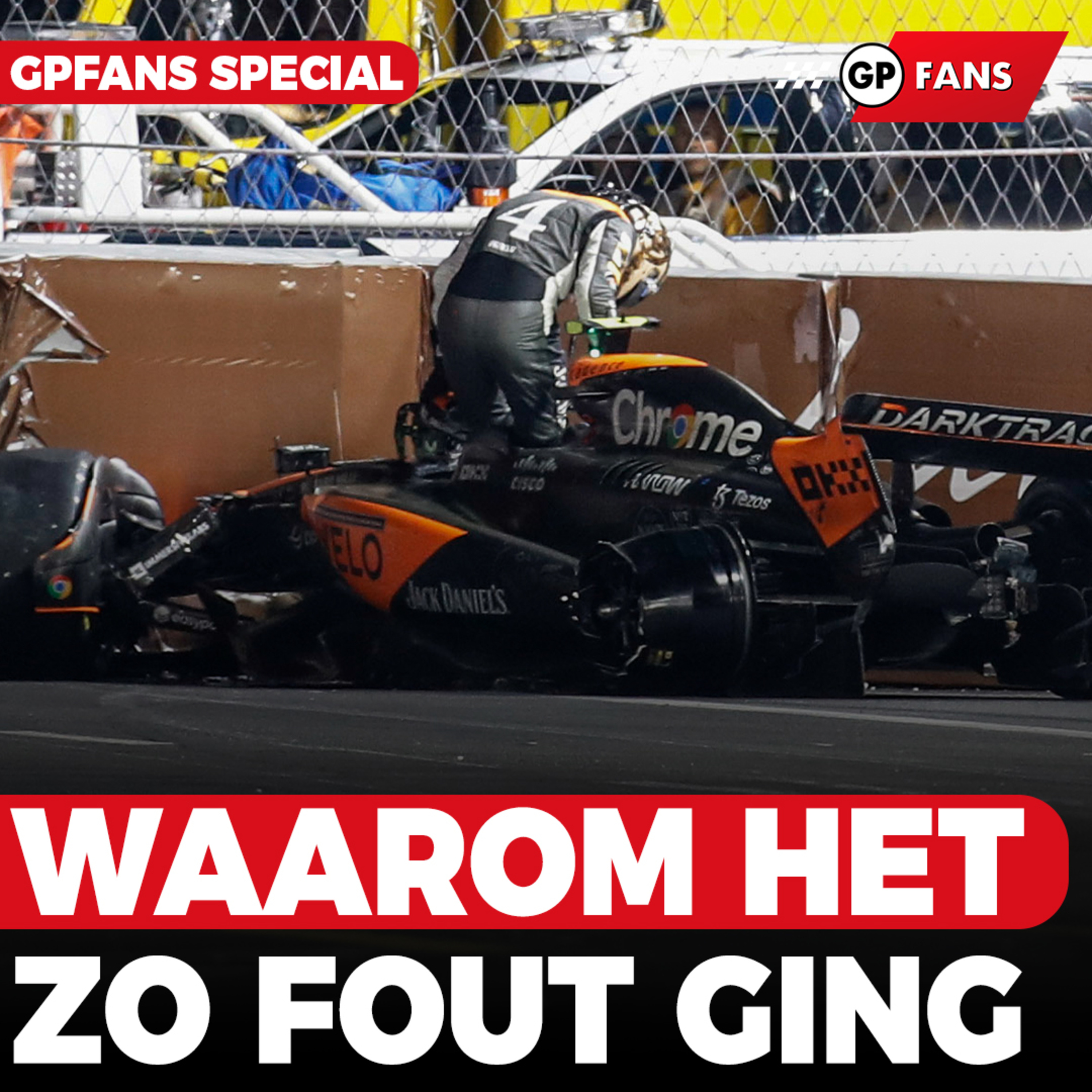 Waarom het zo mis ging bij McLaren in Las Vegas | GPFans Special episode artwork