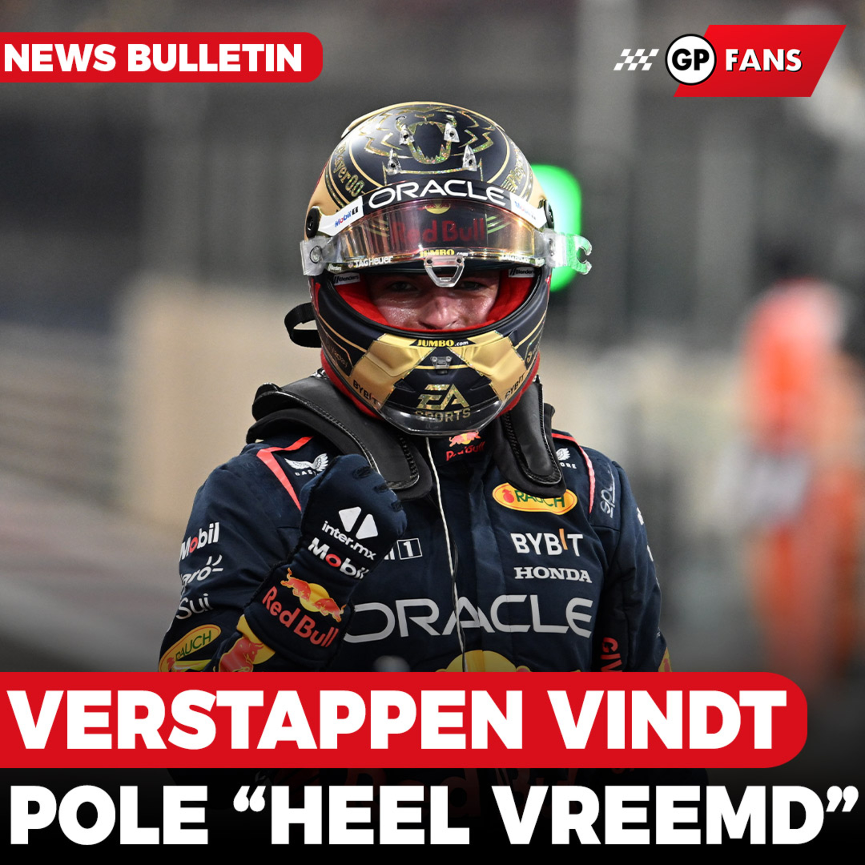 Verstappen vindt pole in Abu Dhabi "heel vreemd", Piastri krijgt mogelijk straf l GPFans News episode artwork