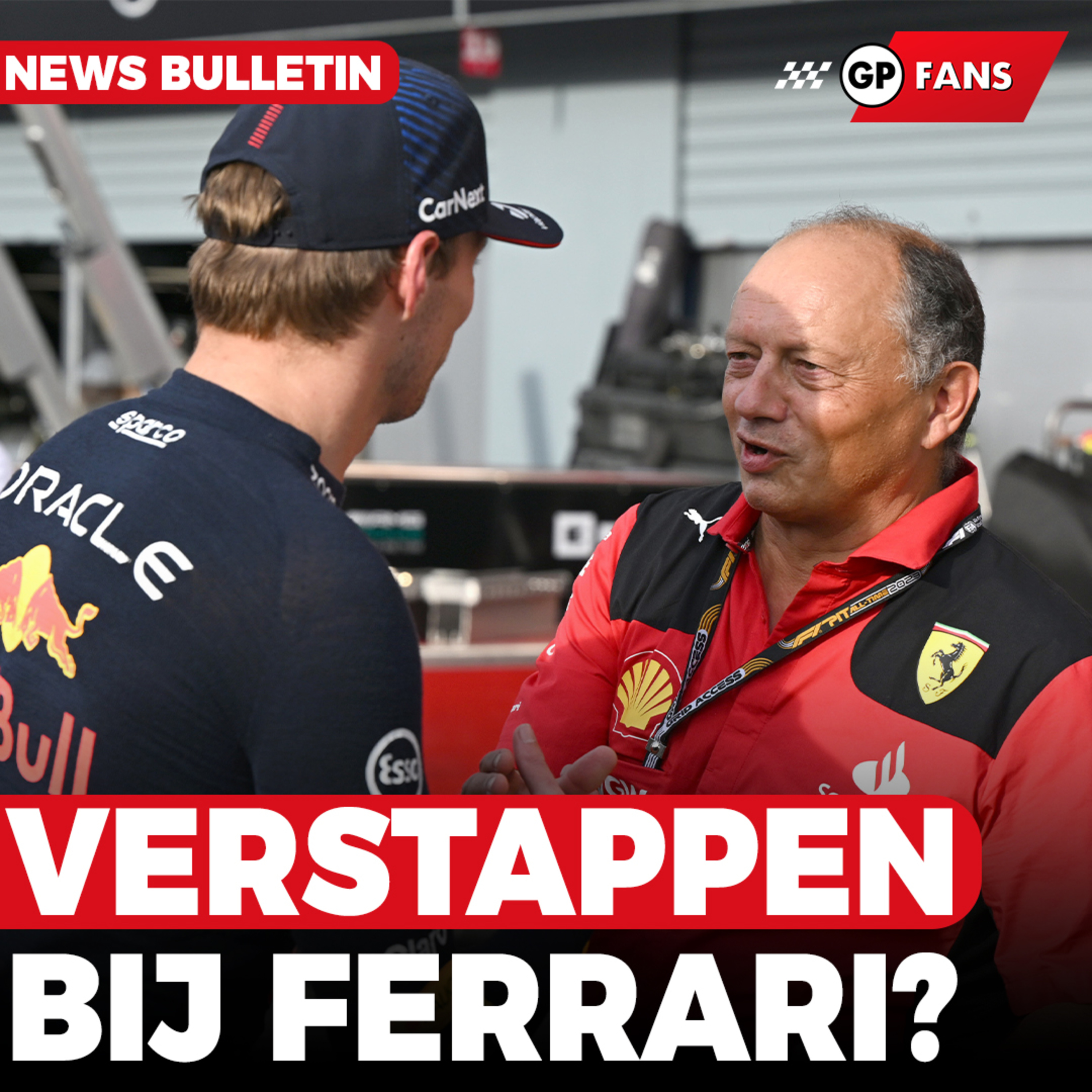 Vasseur over toekomstige coureurs voor Ferrari: 'Verstappen? Zeg nooit nooit' | GPFans News episode artwork