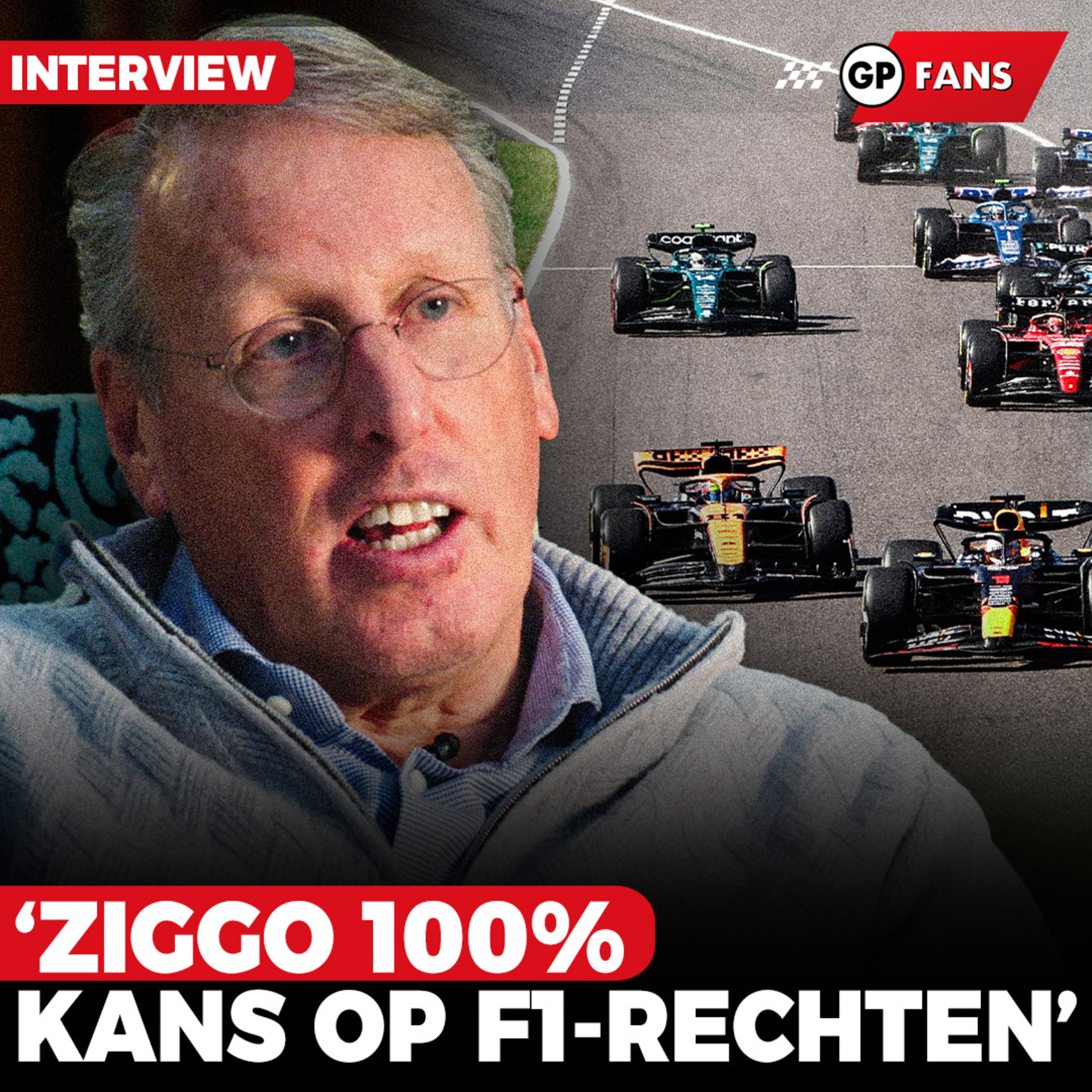 Woerts over "hoogmoedswaanzin" Viaplay: 'Ziggo 100% kanshebber voor F1-rechten' | GPFans Interview episode artwork