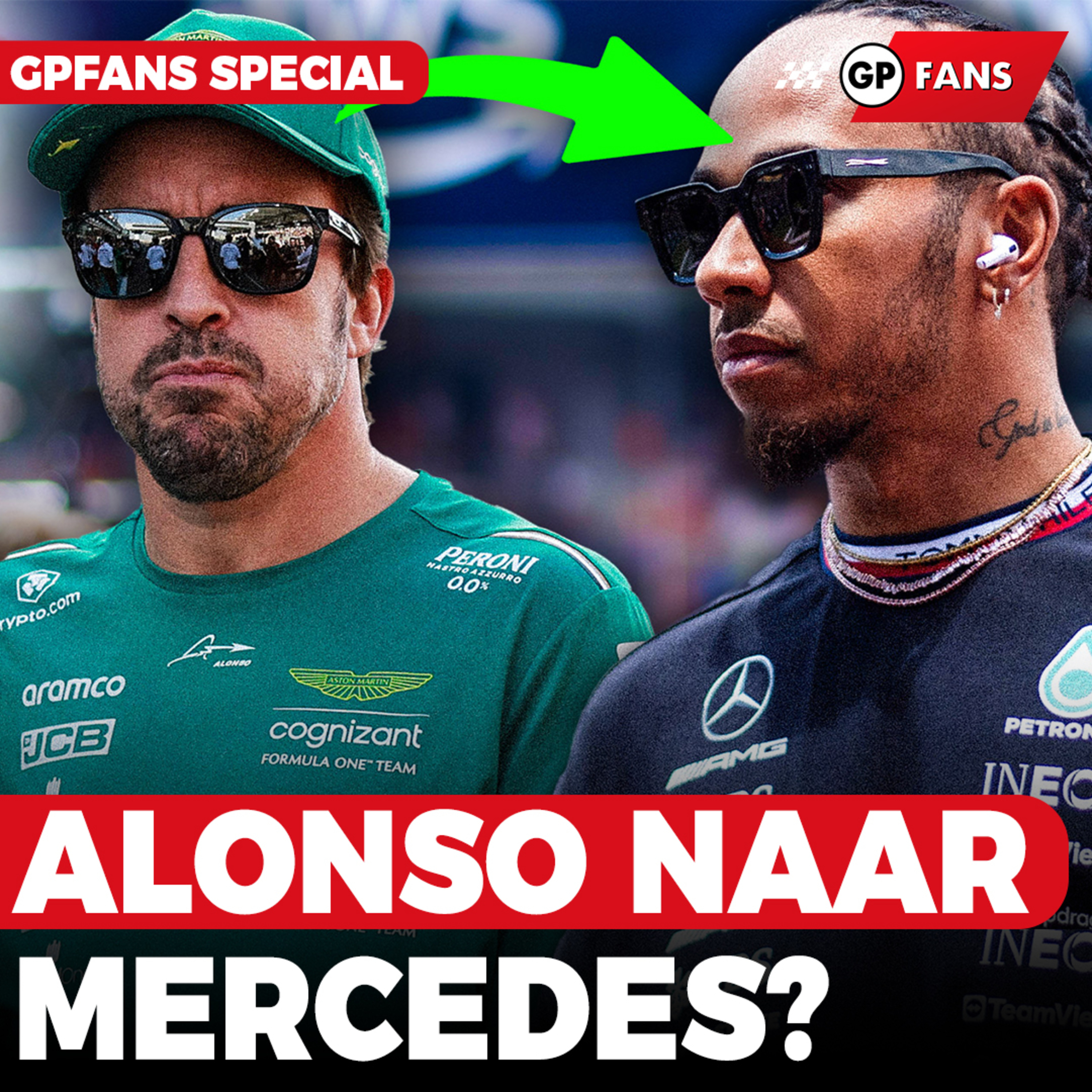 Vervangers voor Hamilton bij Mercedes, Sainz komt met statement | GPFans Special episode artwork
