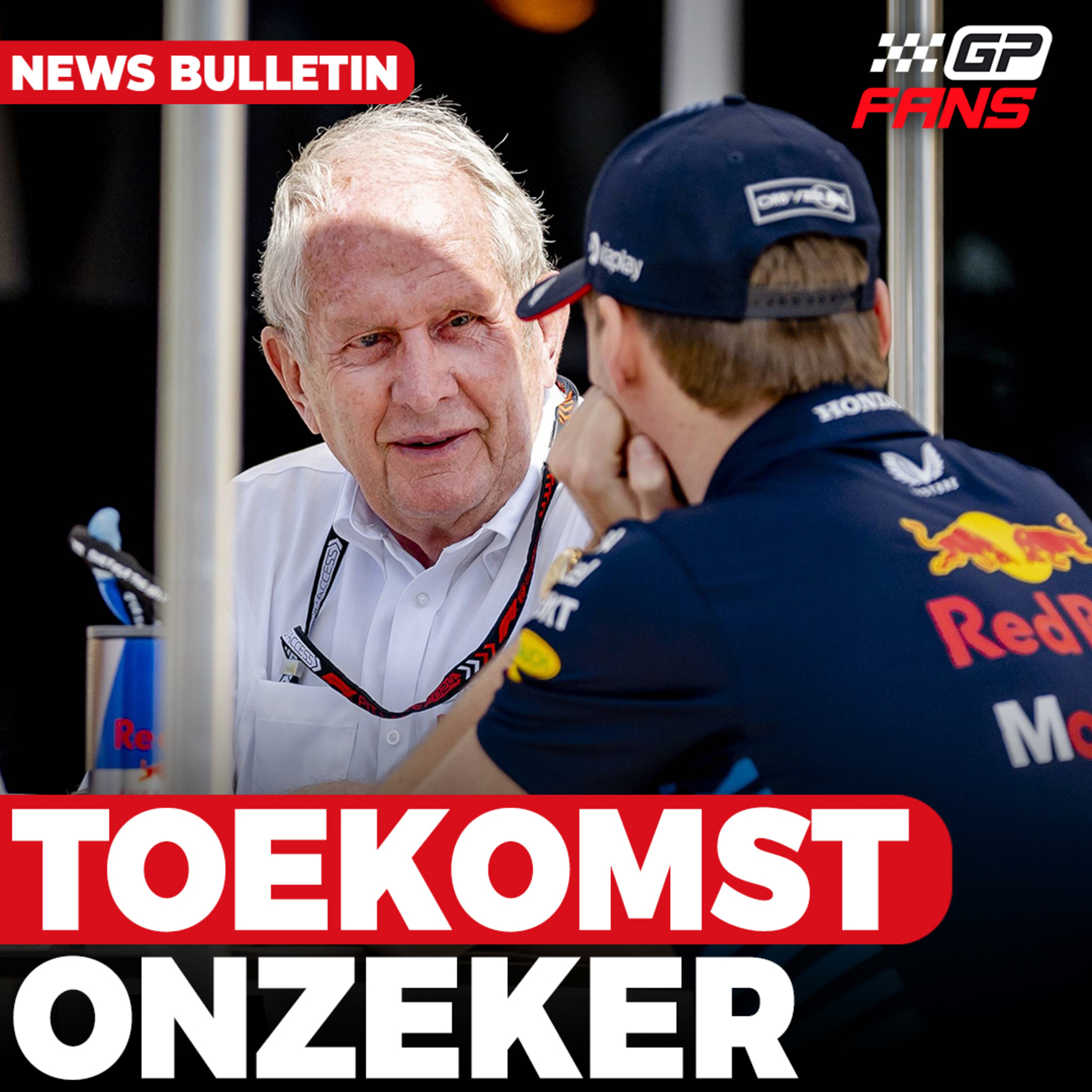 Toekomst Marko bij Red Bull onzeker, vervanger Sainz stunt tijdens F1-kwalificatie | GPFans News episode artwork