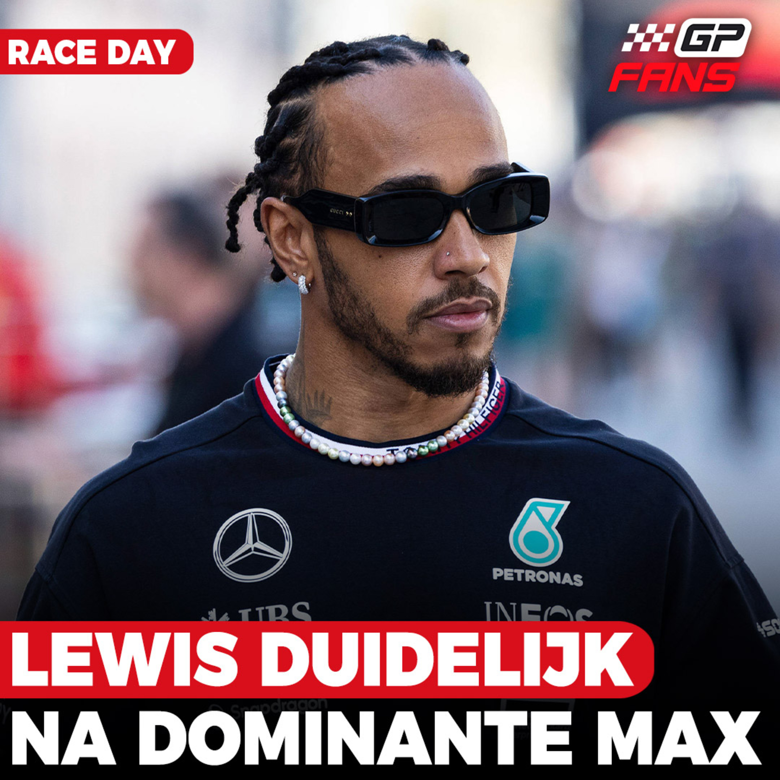 Hamilton teleurgesteld na dominante race Verstappen: 'We zijn al drie jaar aan het hopen' | GPFans episode artwork