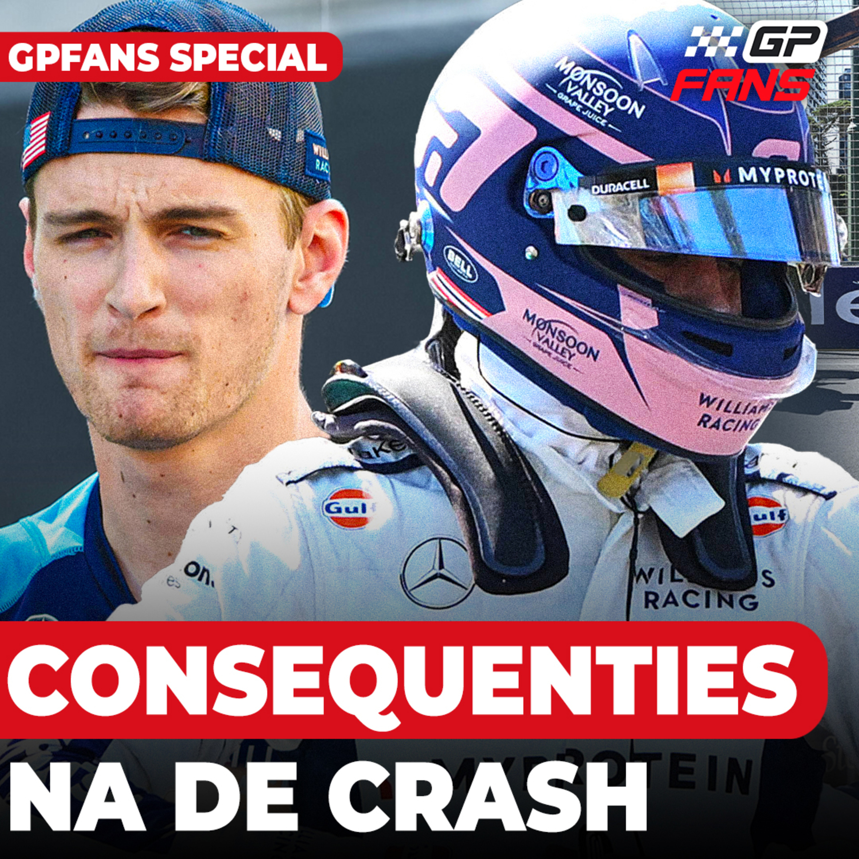 De grote consequenties na de vernietigende crash bij Williams F1 | GPFans Special episode artwork