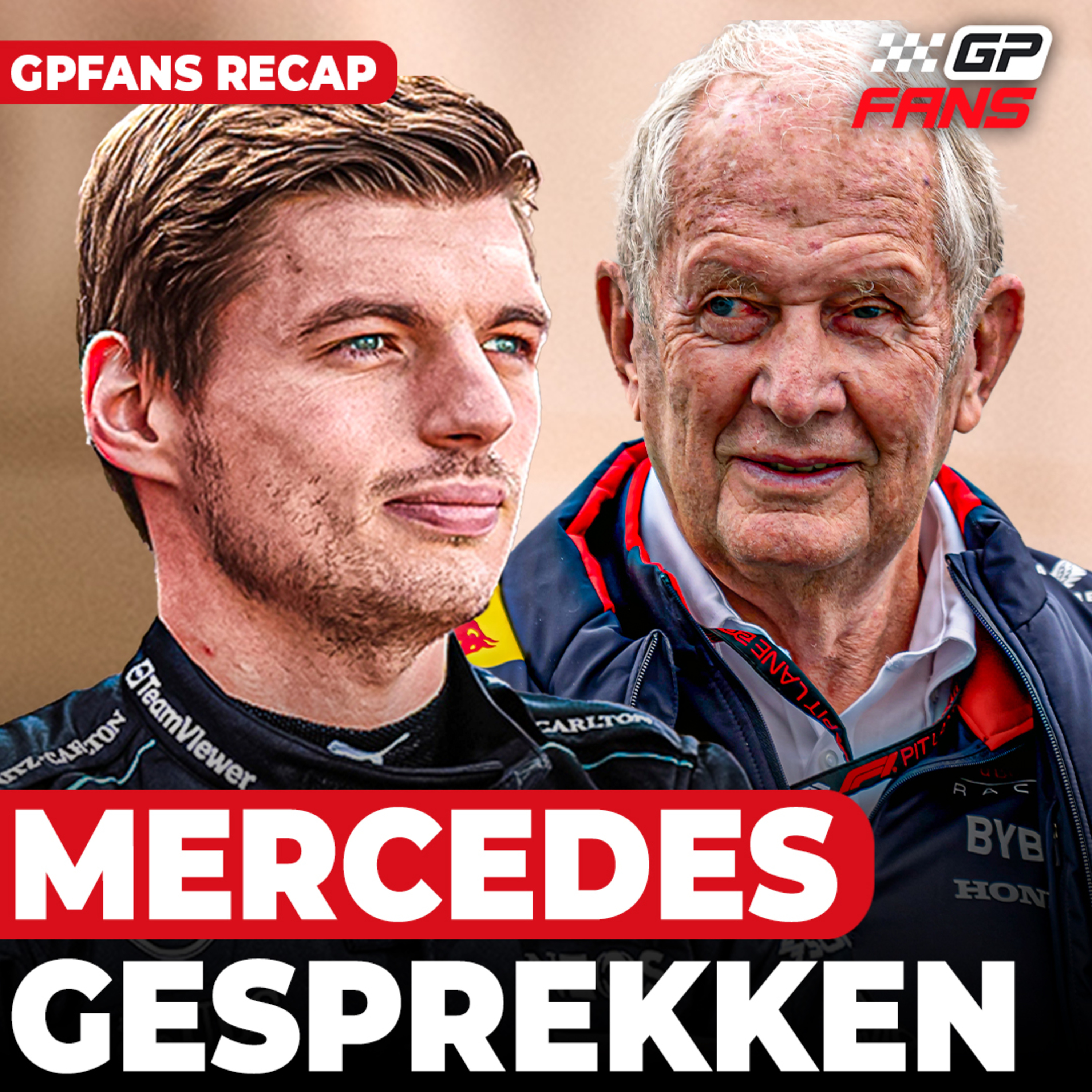 Doornbos: 'Verstappen voert gesprekken met Mercedes, Helmut Marko weet ervan' | GPFans Recap episode artwork