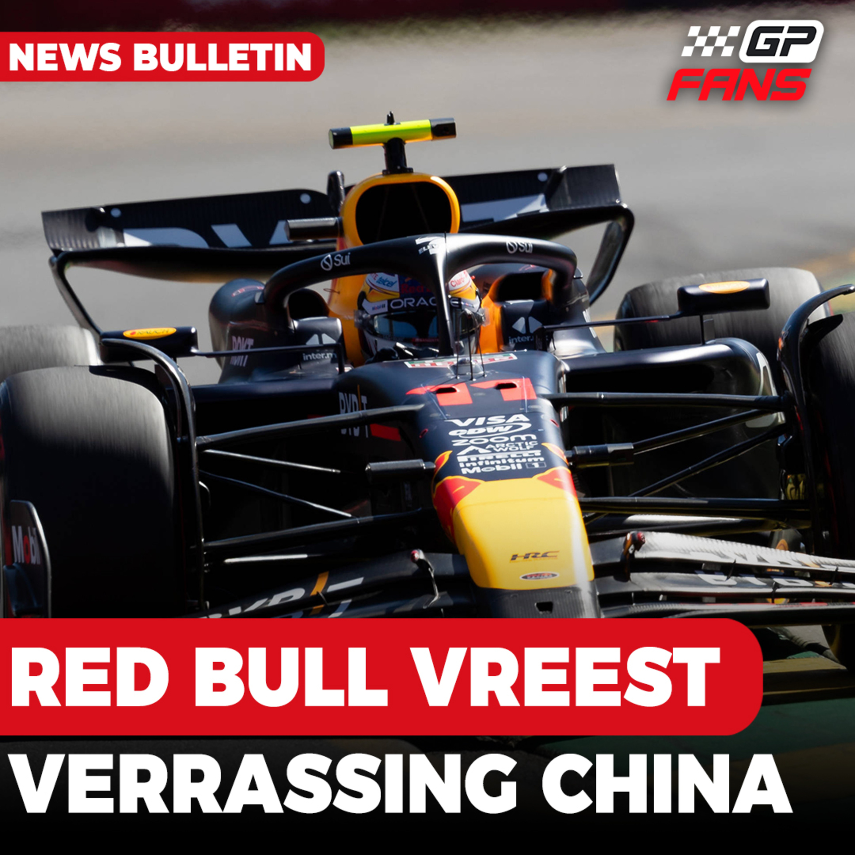 Red Bull vreest voor vervelende verrassingen in China | GPFans News episode artwork