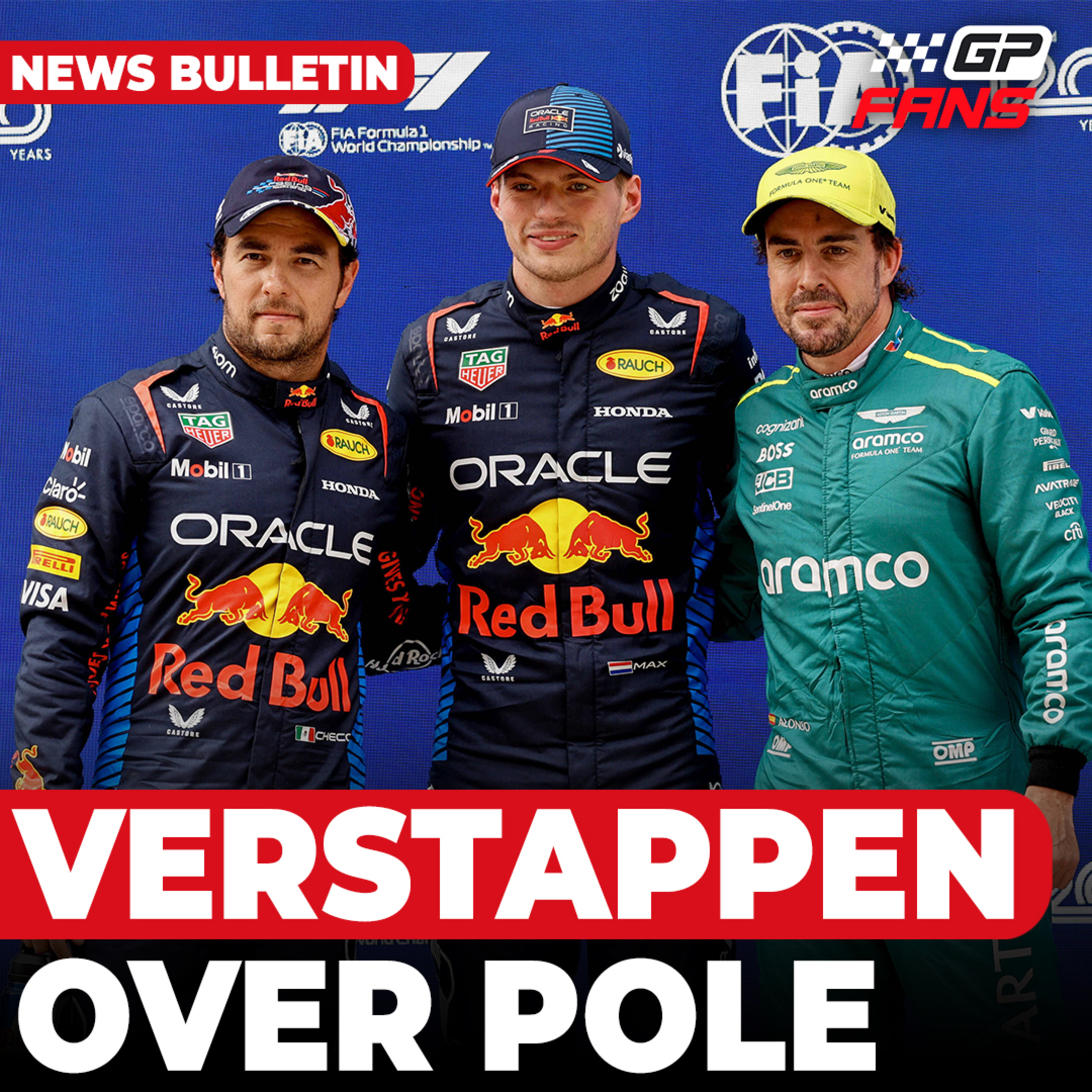 Verstappen over pole: ''Sprintrace heeft ideeën opgeleverd'', straf voor Alonso | GPFans News episode artwork