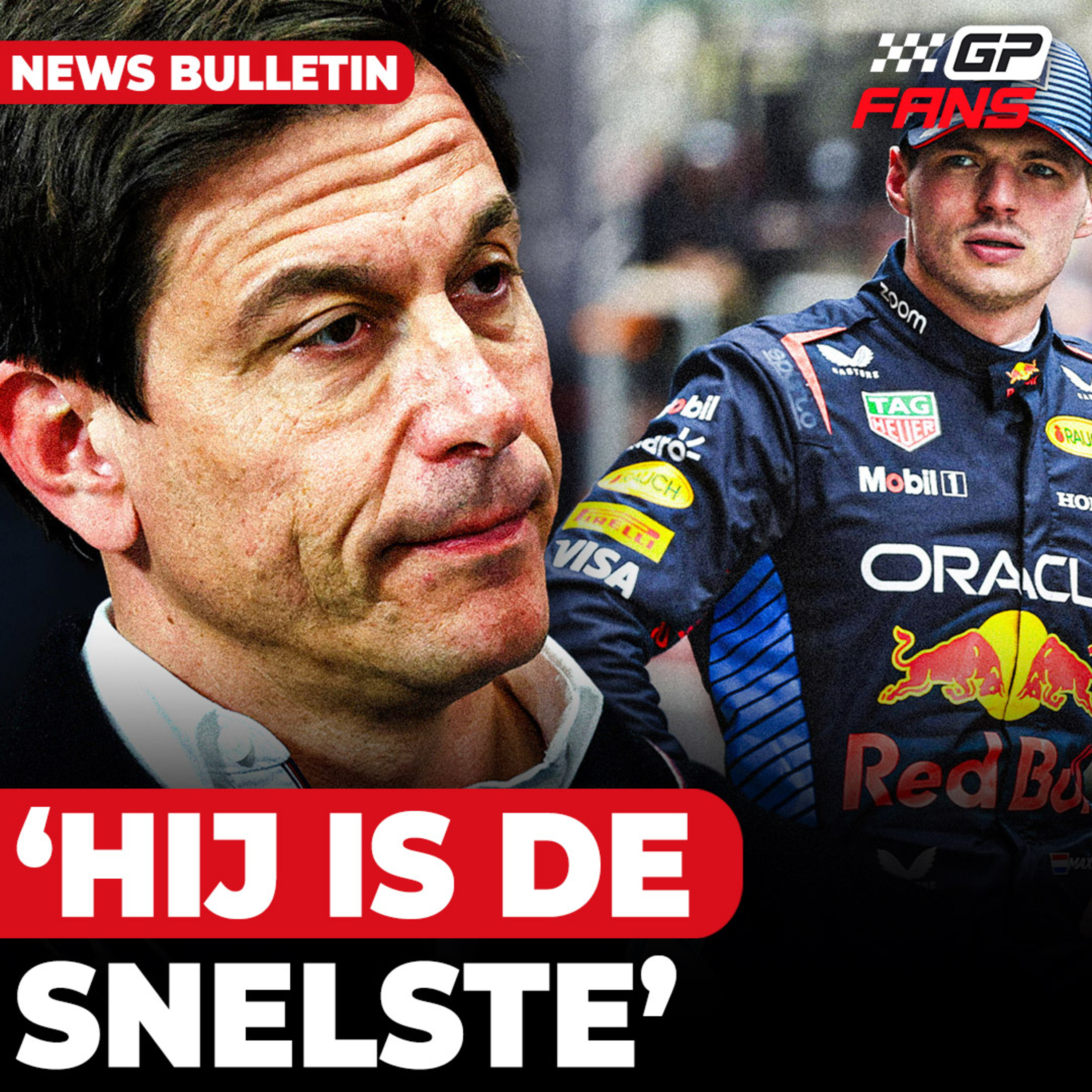 Wolff plaatst Verstappen boven Hamilton, Teambazen steunen flinke wijziging | GPFans News episode artwork