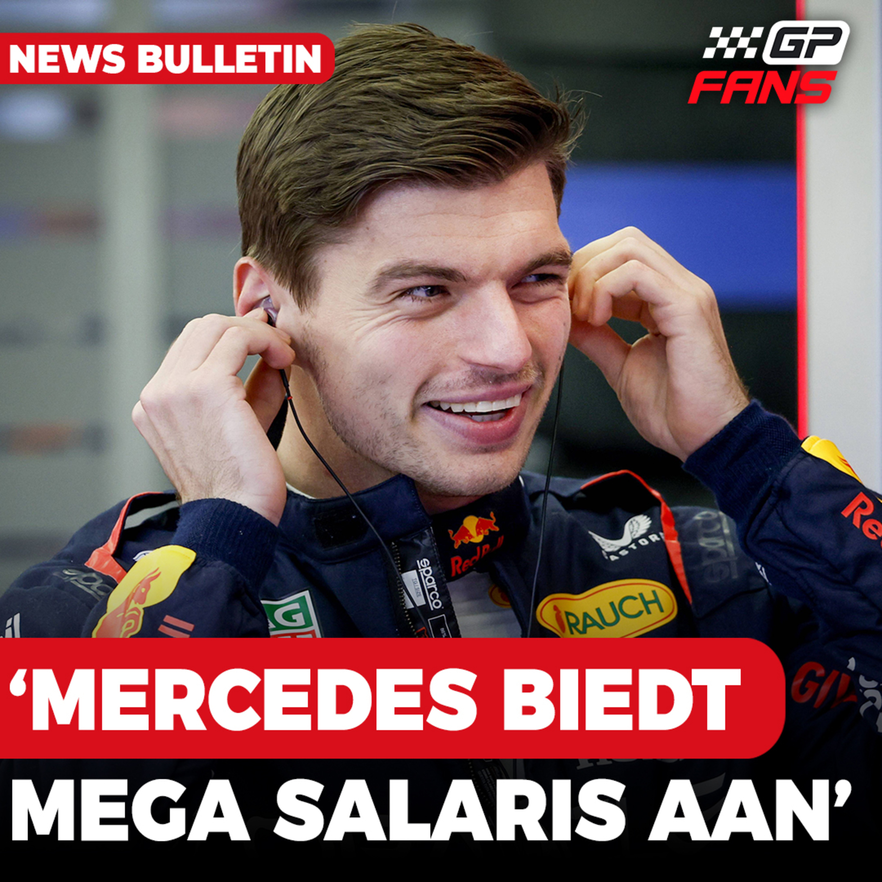 ‘Mercedes bied Verstappen mega salaris aan’, ‘Viaplay op zoek naar bankgarantie’ episode artwork