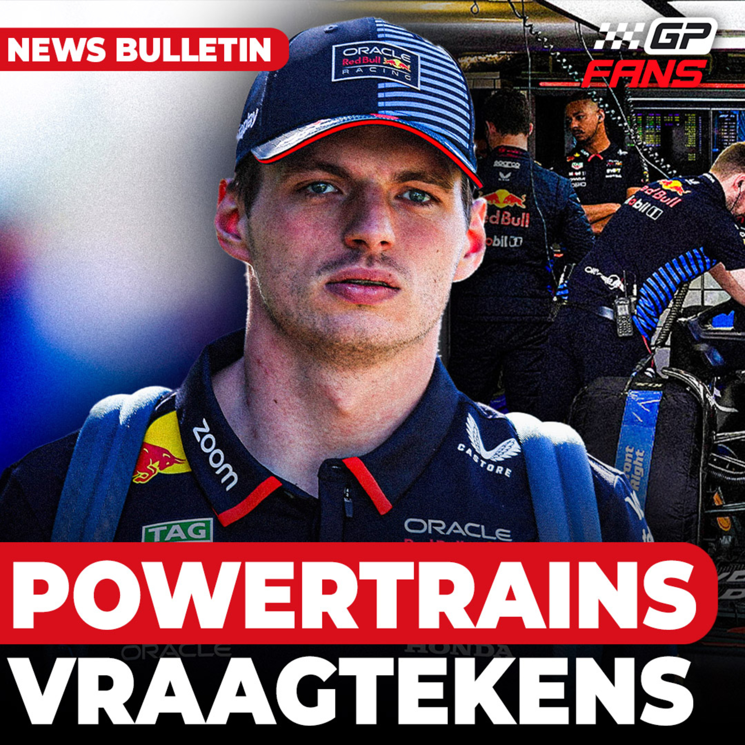 Verstappen over op 'cruciale' F1-training in Miami, vraagtekens over Red Bull Powertrains | GPFans News episode artwork