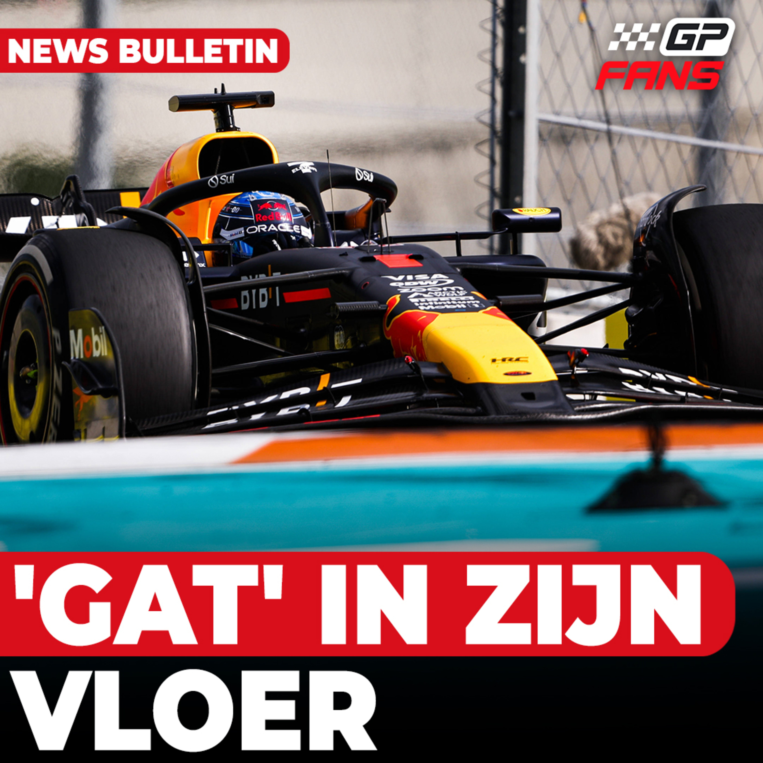 Verstappen had een 'gat' in zijn vloer, Norris over winst tijdens F1 Miami | GPFans News episode artwork
