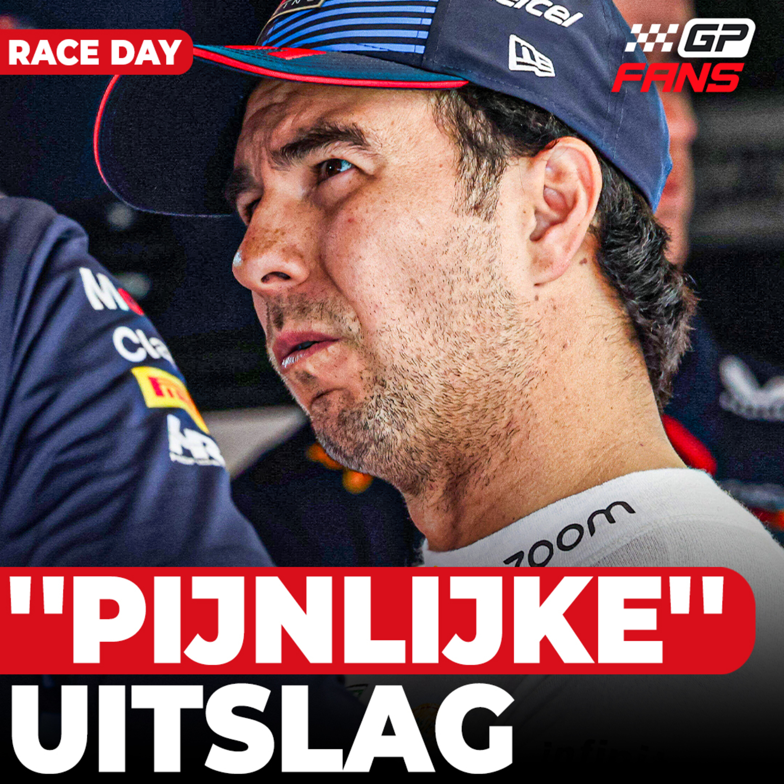 Marko fileert Pérez na ''pijnlijke'' uitslag, 'Russell ontsnapt aan arrestatie' | GPFans Race Day episode artwork