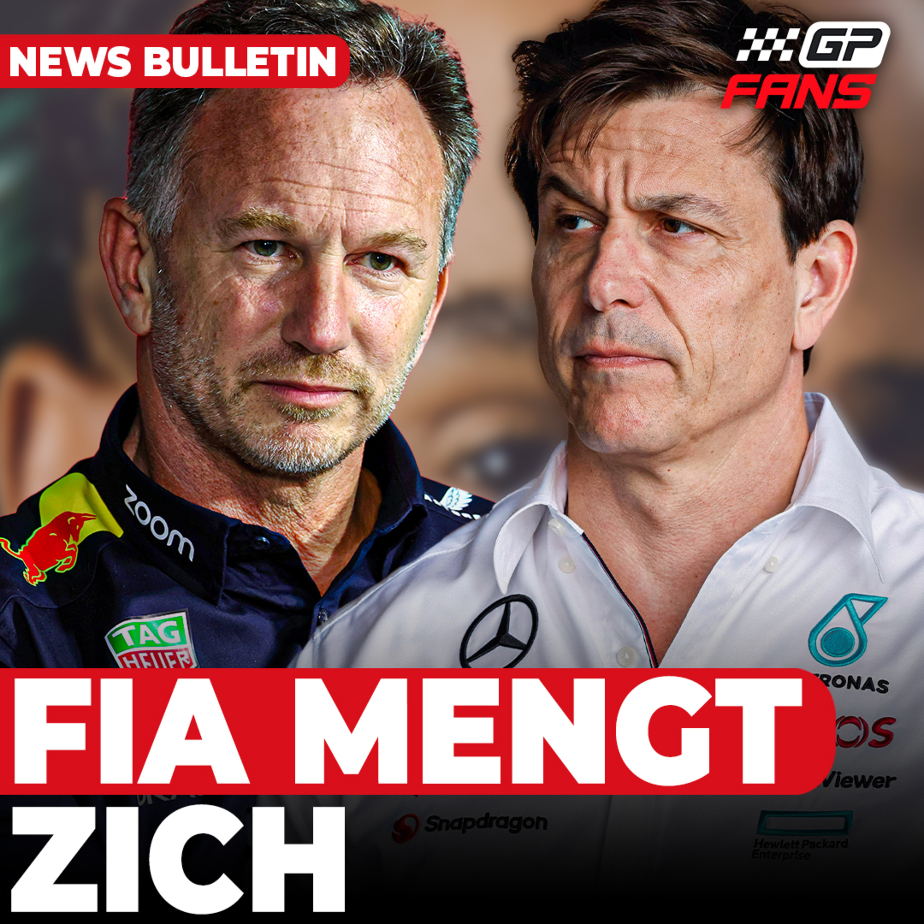 Mercedes en Red Bull botsen: FIA mengt zich in discussie | GPFans News episode artwork
