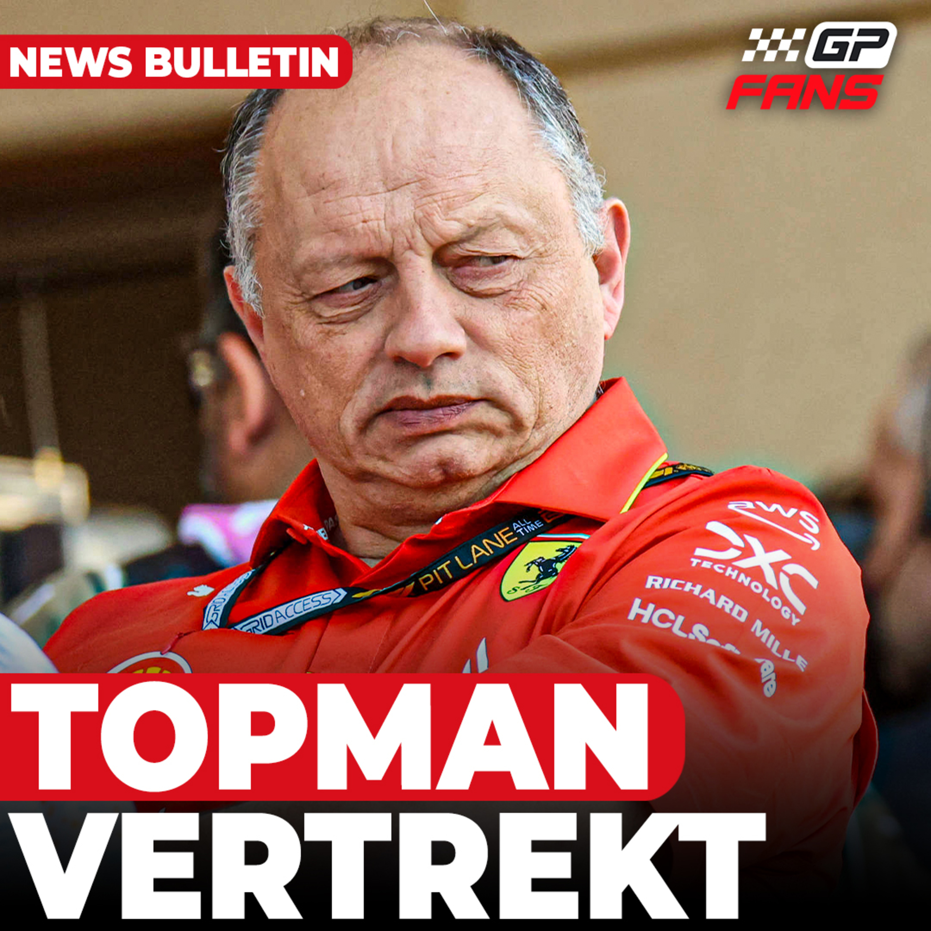 Ferrari verliest topman, Red Bull onthult problemen met Verstappen | GPFans News episode artwork