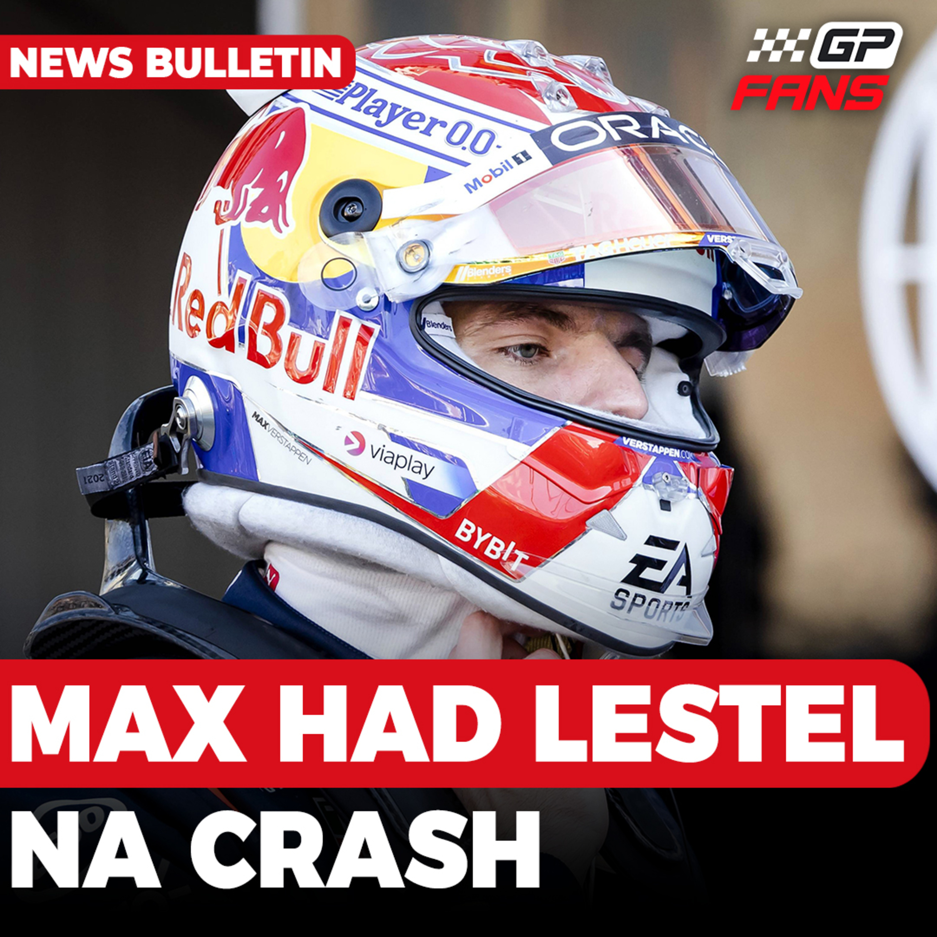 Max had letsel na crash op Silverstone in 2021, 'beslissing over Pérez in zomerstop' | GPFans News episode artwork