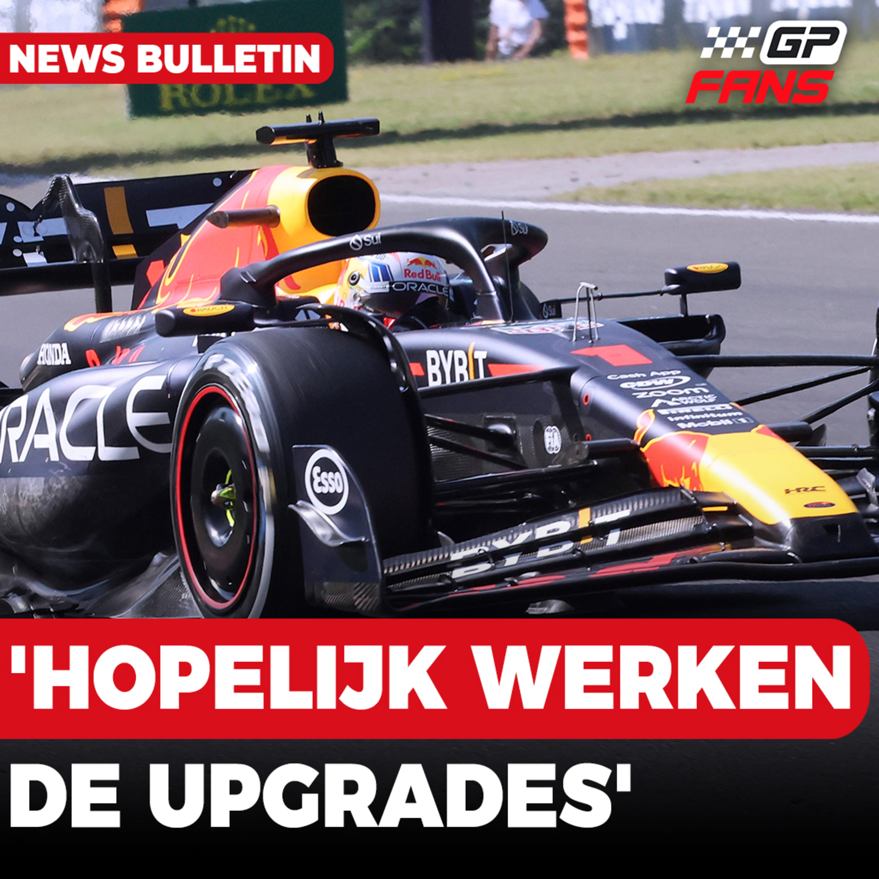 Verstappen: 'Hopelijk werken de upgrades goed', Stella baalt van klacht Red Bull | GPFans News episode artwork
