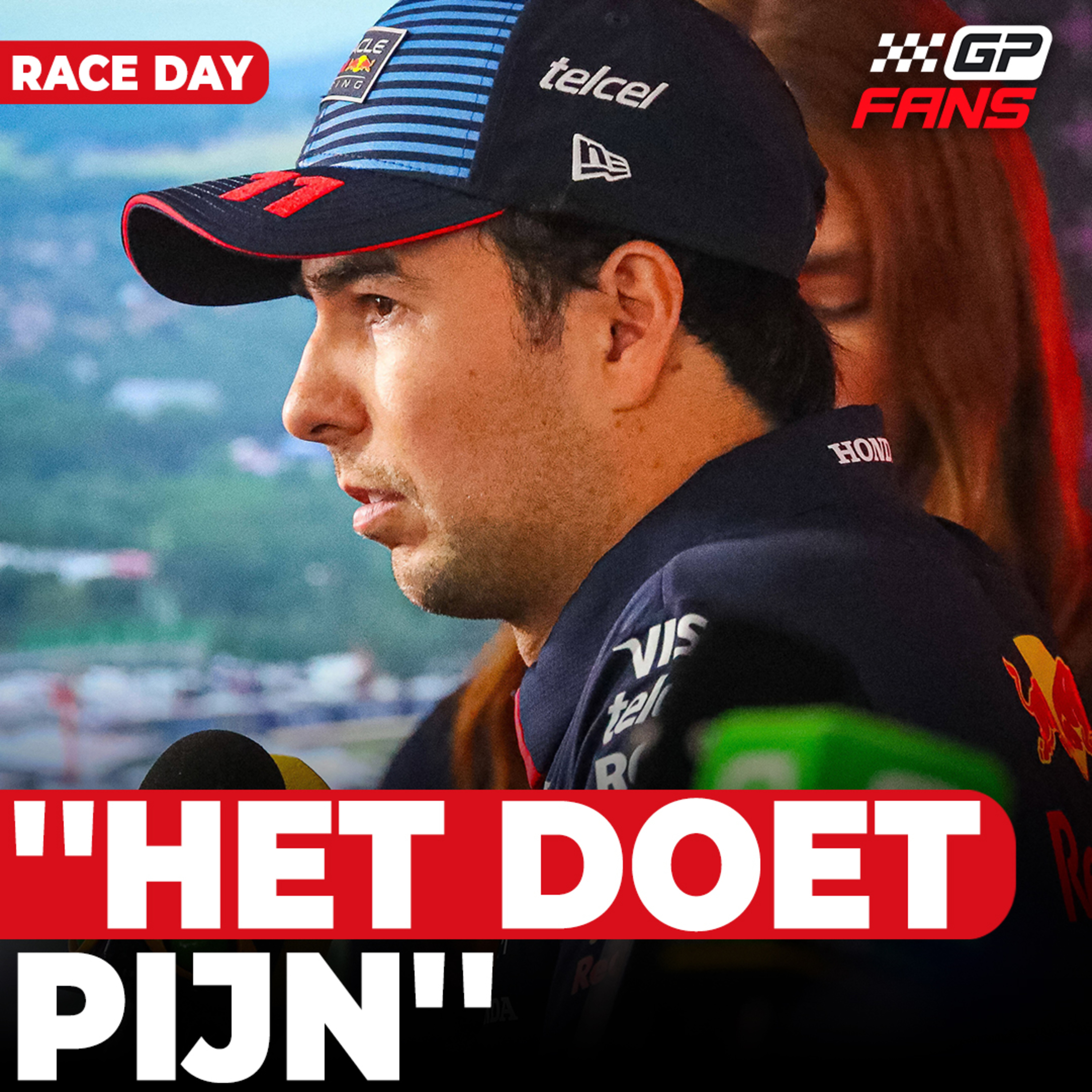 Pérez over crash: ''Het doet pijn'', Marko bevestigt Red Bull-beslissing na Spa | GPFans Race Day episode artwork