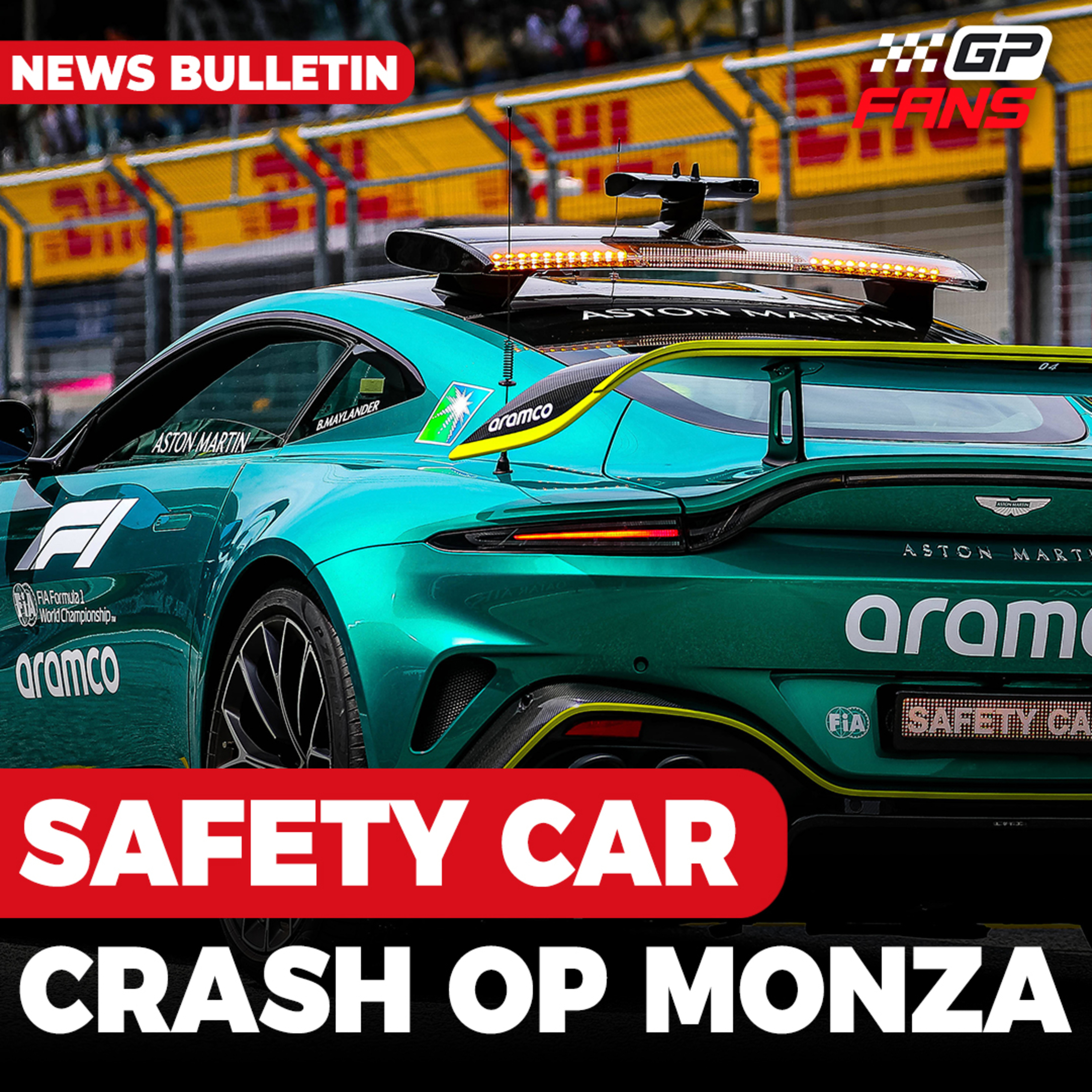 Ricciardo over 'simply lovely'-uitspraak Norris, Safety Car crash in Monza | GPFans News episode artwork