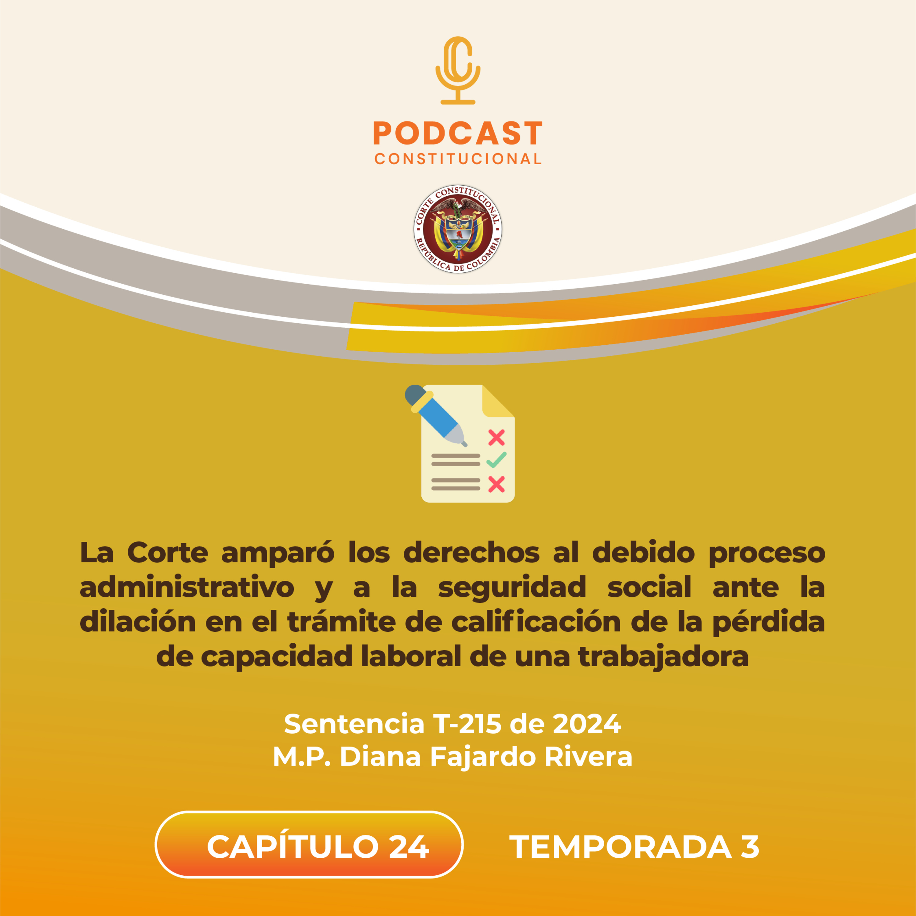 Protección ante dilación en trámite de pérdida de capacidad laboral episode artwork
