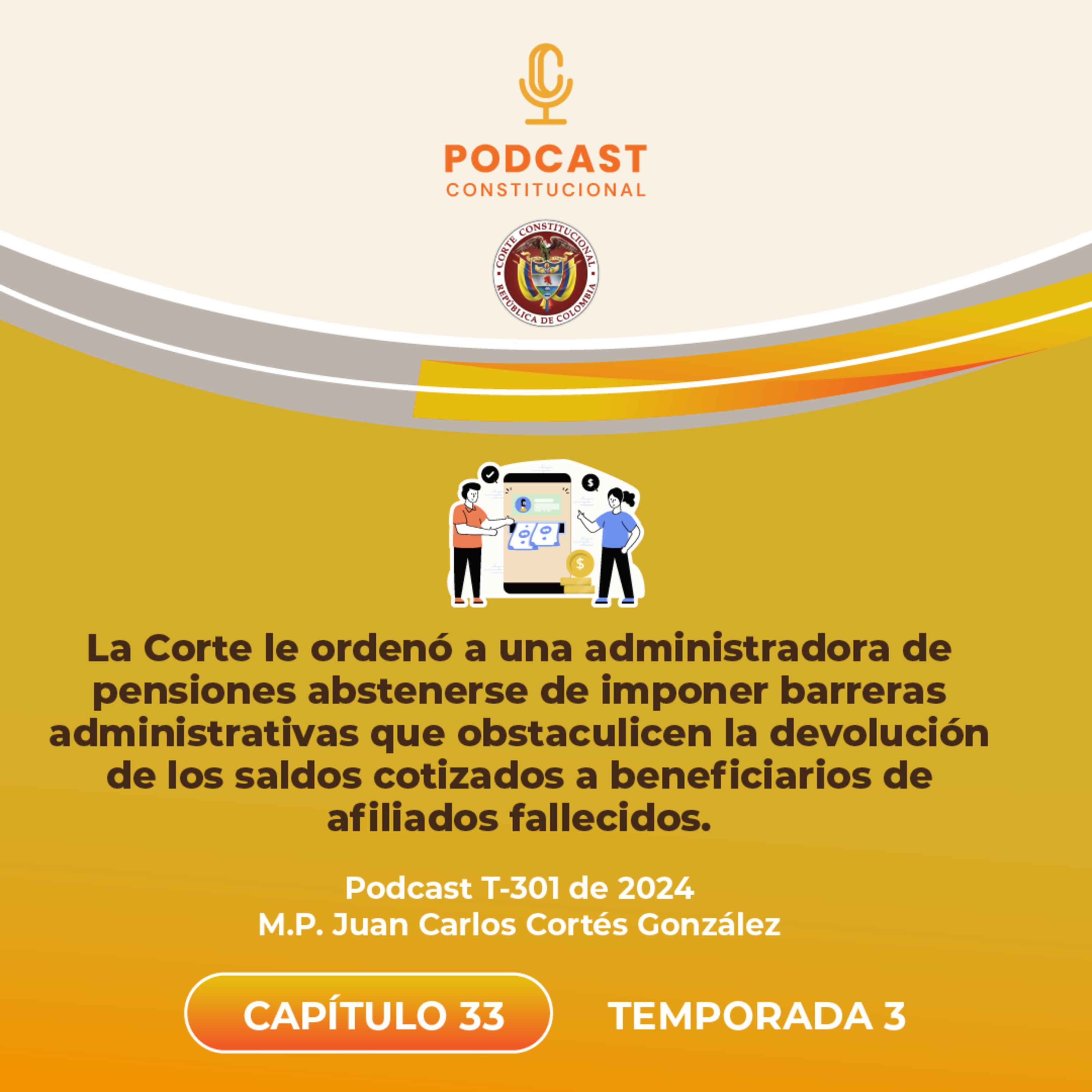 Devolución de saldos en fondos de pensiones a beneficiarios de afiliados fallecidos episode artwork