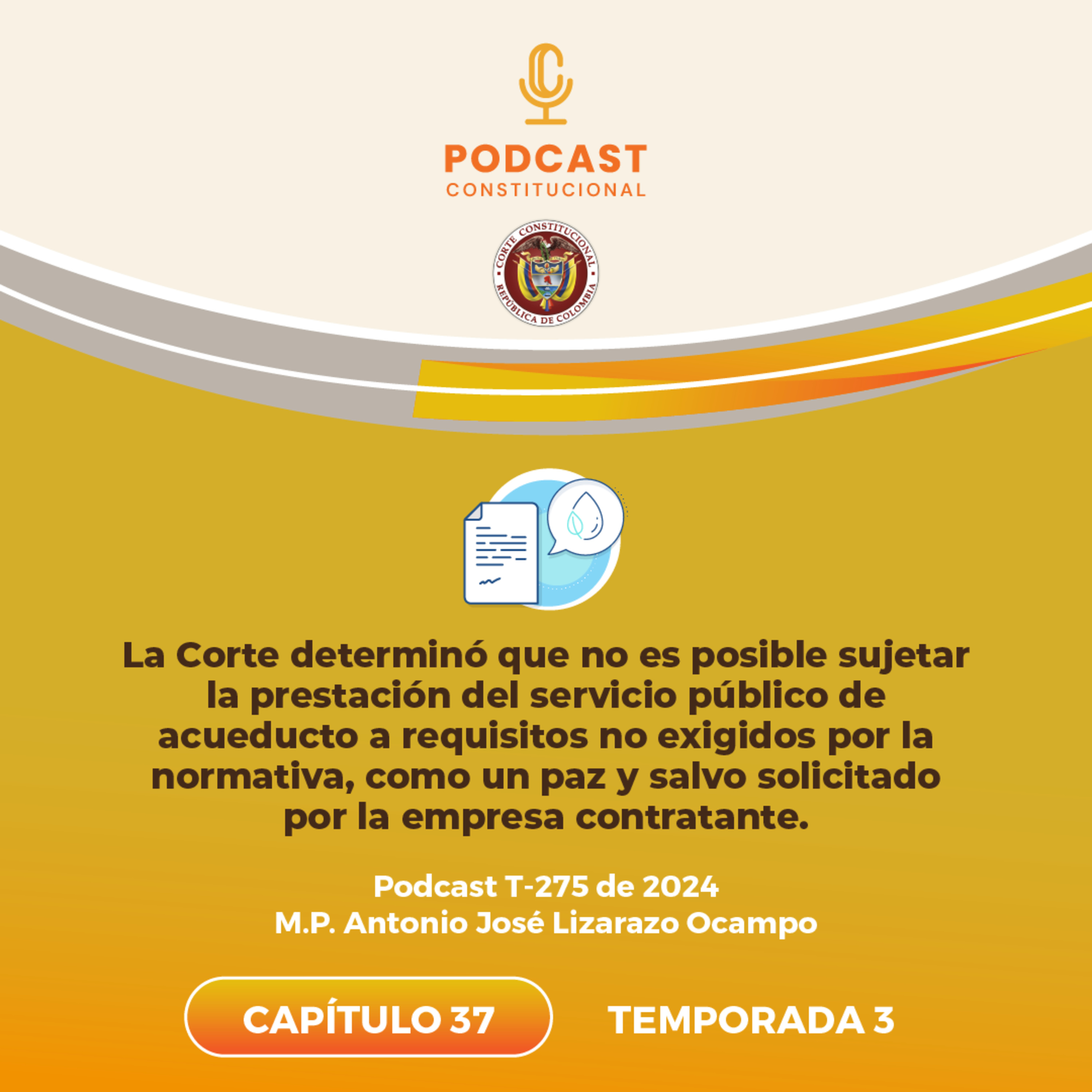 Prestación de un servicio público no puede estar supeditado a un certificado de paz y salvo episode artwork