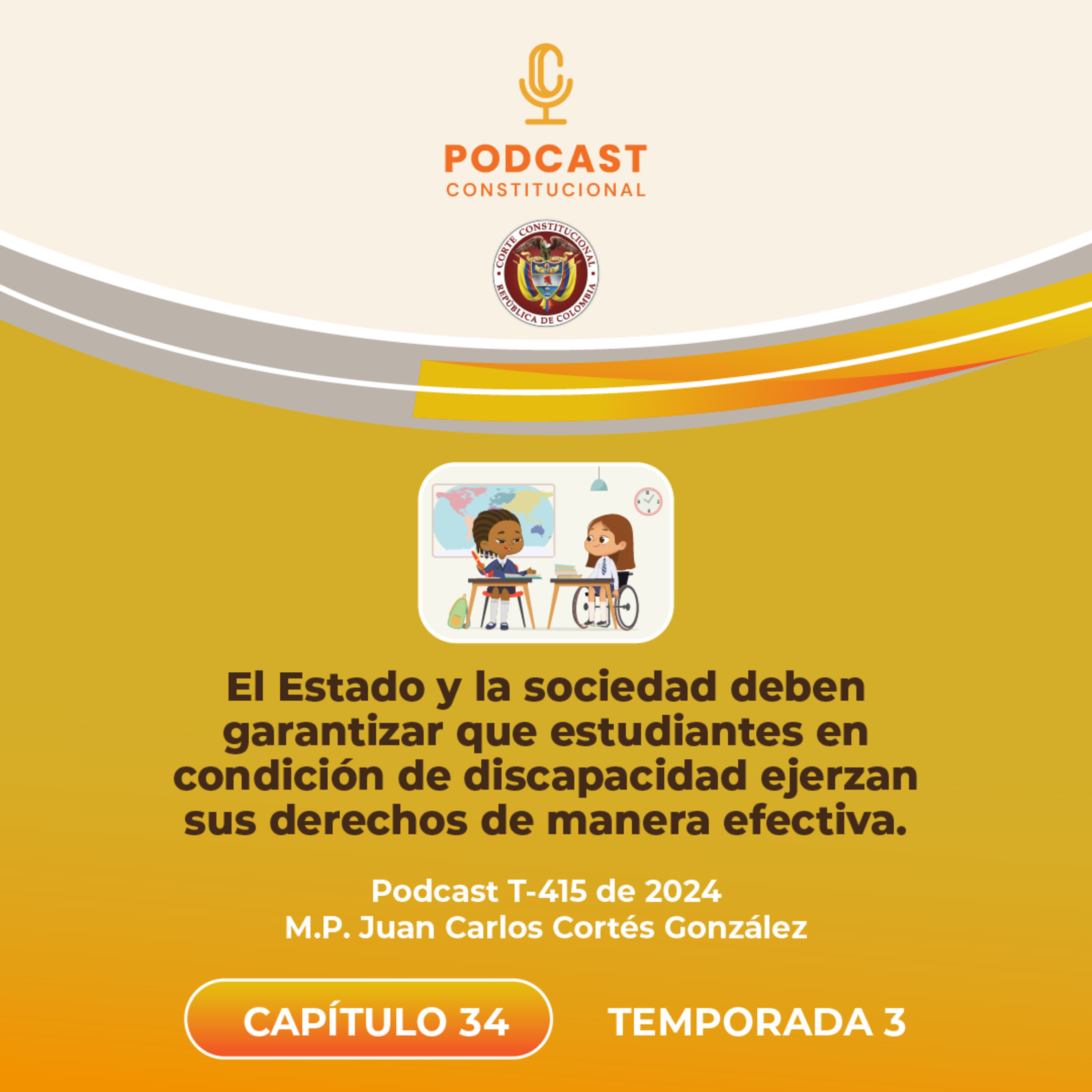 Protección de derechos a estudiante en condición de discapacidad episode artwork