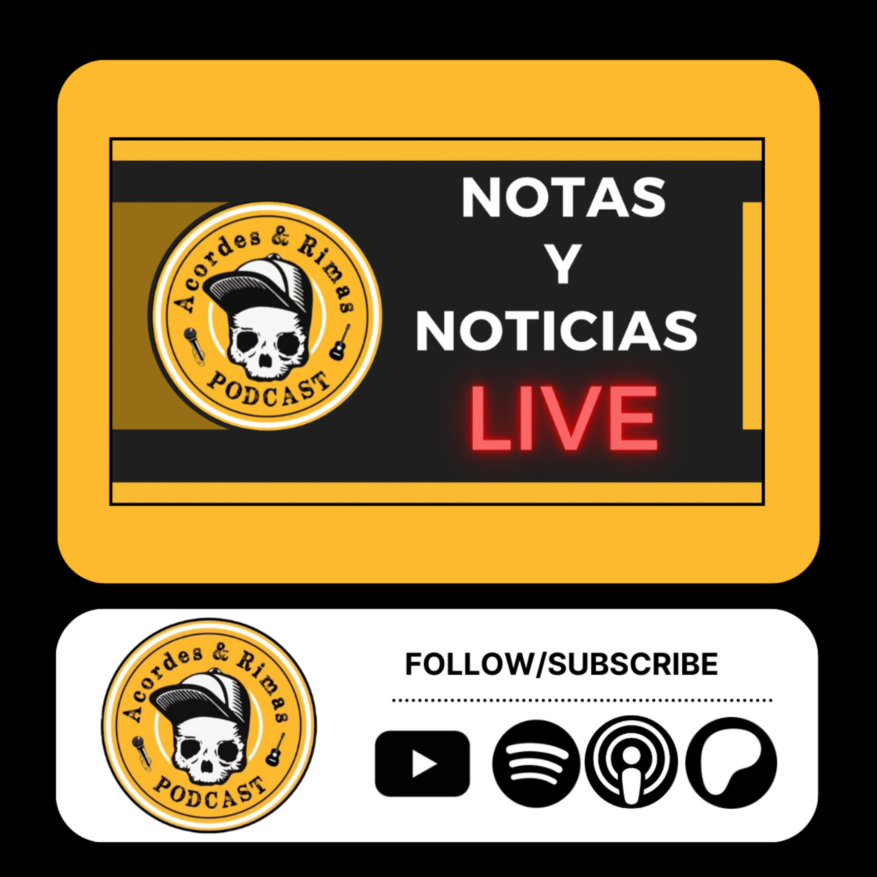 Ep 476 - Notas y Noticias Live episode artwork